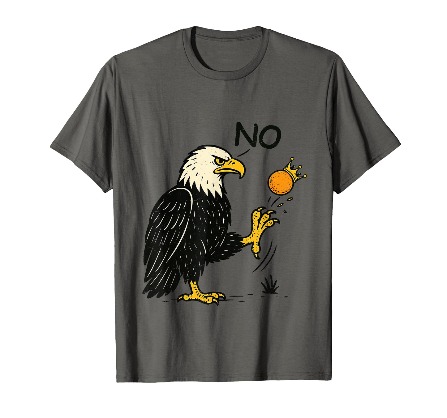 Funny No Kings America Political T-Shirt - Casual Everyday Wear for Adults - T-Shirt, Sweatshirt, Hoodie