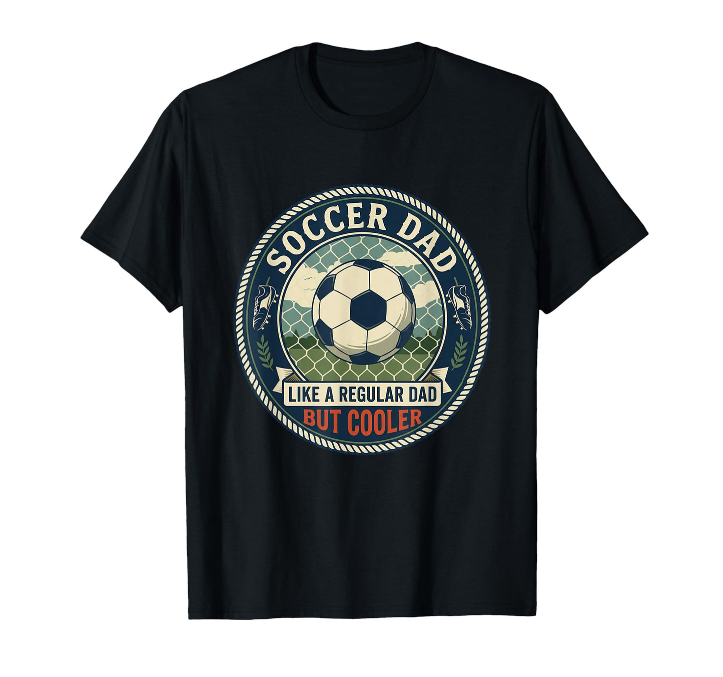 Soccer Dad Player Goal Field Athlete T-Shirt - Aesthetic Graphic Men Women - T-Shirt, Sweatshirt, Hoodie