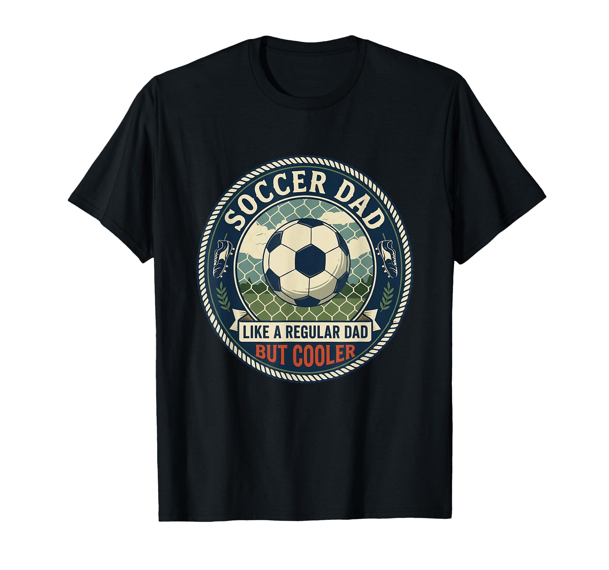 Soccer Dad Player Goal Field Athlete T-Shirt - Aesthetic Graphic Men Women - T-Shirt, Sweatshirt, Hoodie