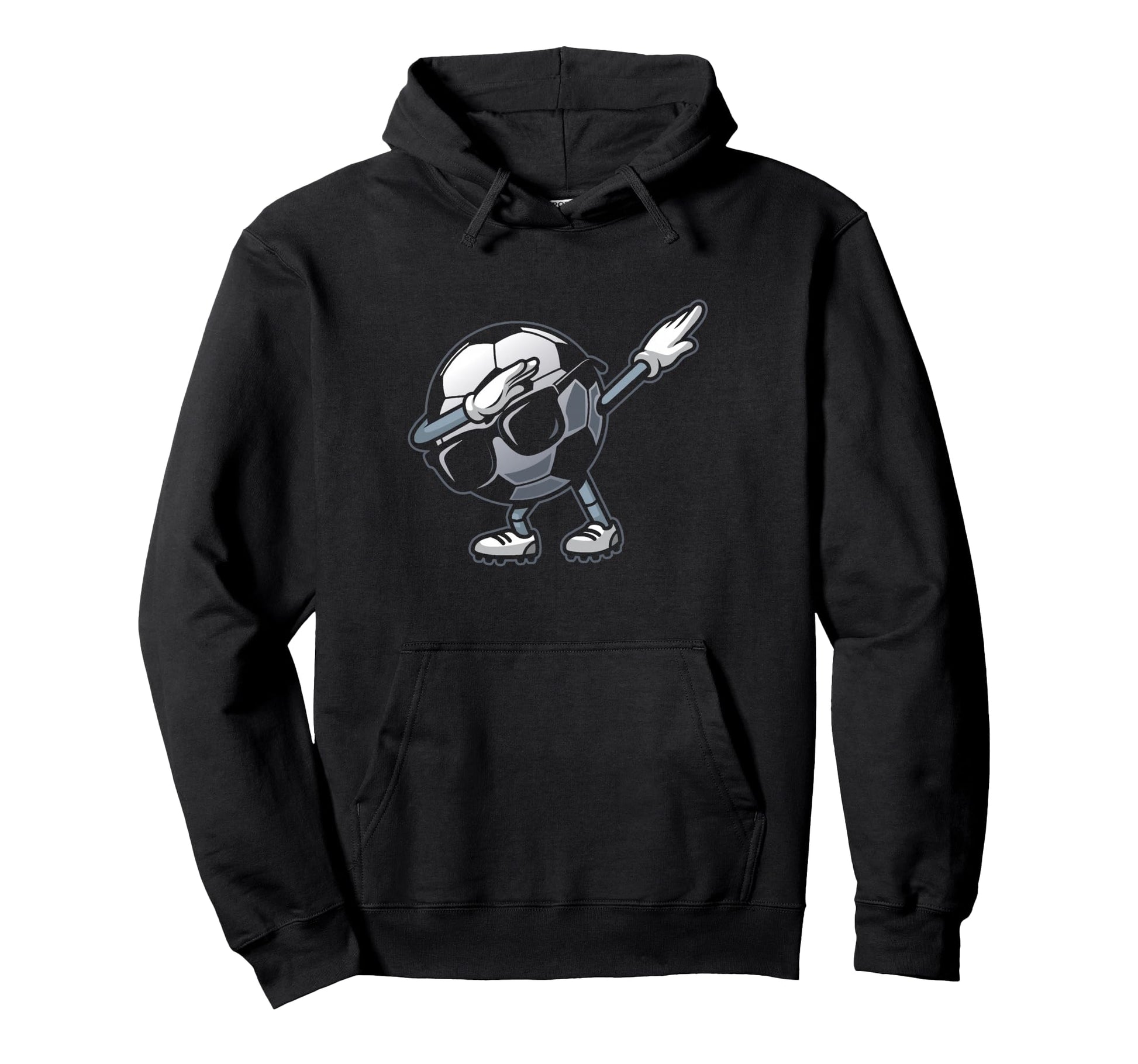 Dabbing Soccer Ball Funny Sports Player Hoodie - Streetwear Style Unisex - T-Shirt, Sweatshirt, Hoodie
