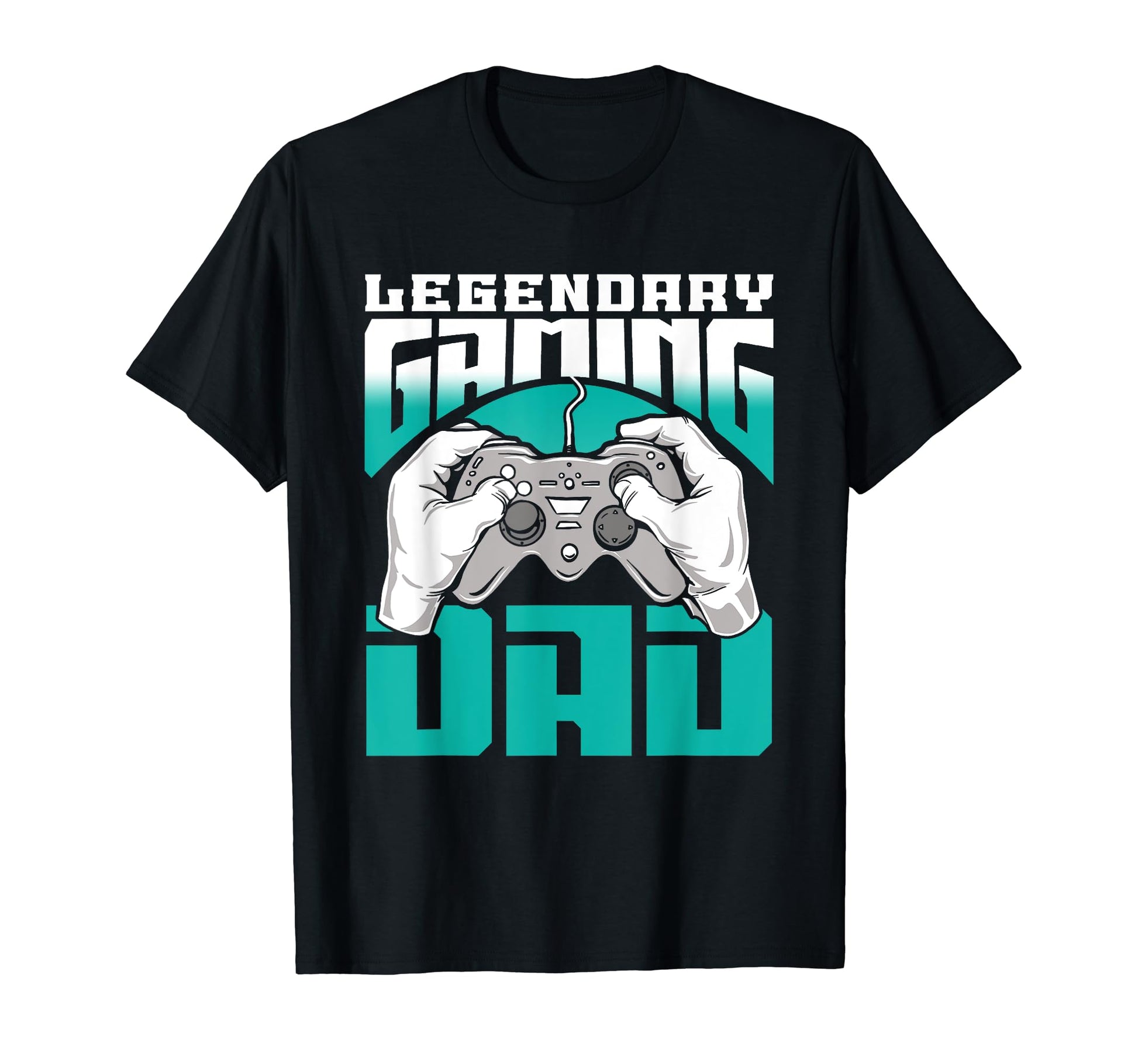 Legendary Gaming Dad Father Gamer Video T-Shirt - Graphic Print Unisex - T-Shirt, Sweatshirt, Hoodie