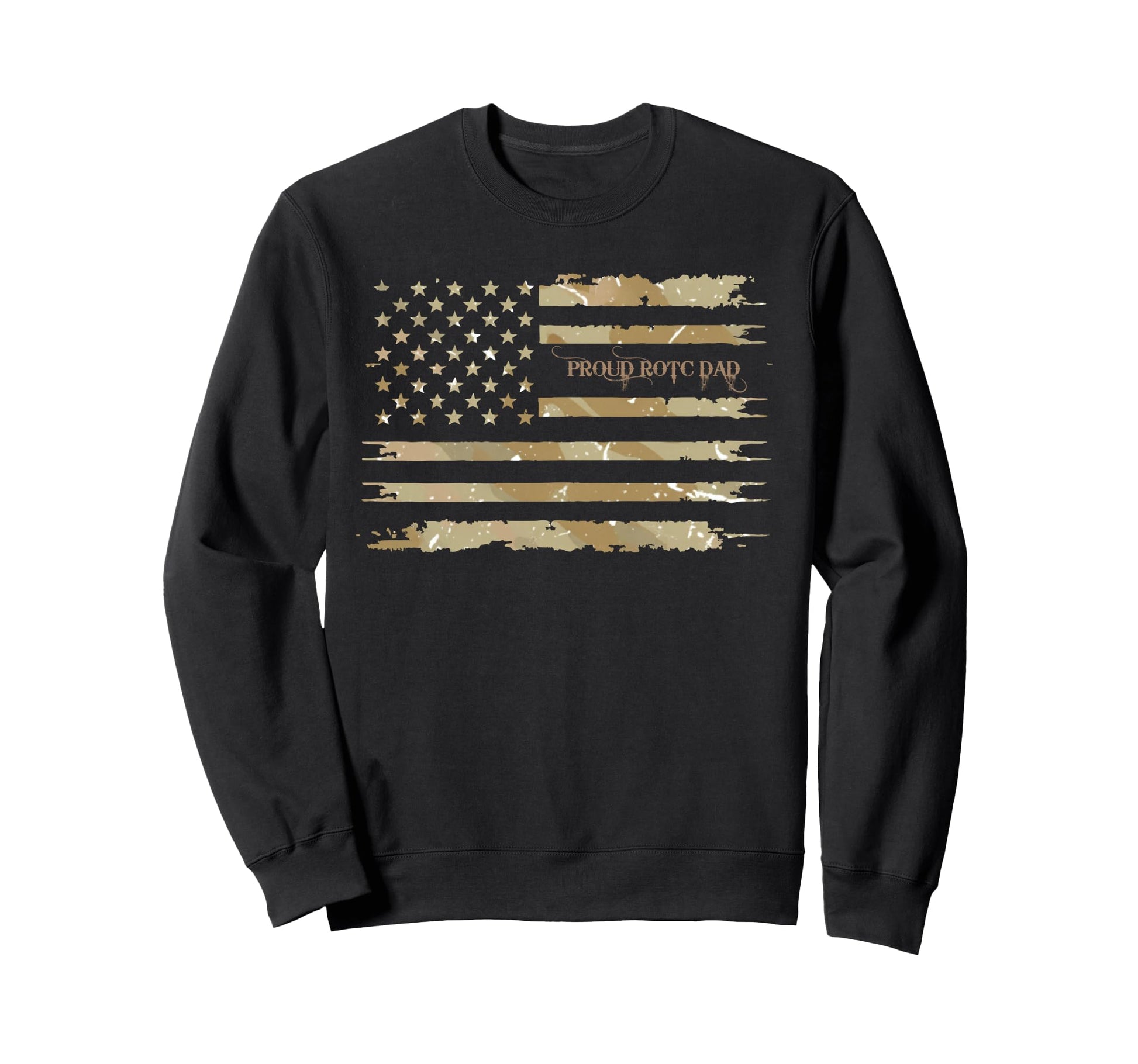 Proud Rotc Dad Proud Dad Military Sweatshirt - Trendy Graphic for Adults - T-Shirt, Sweatshirt, Hoodie
