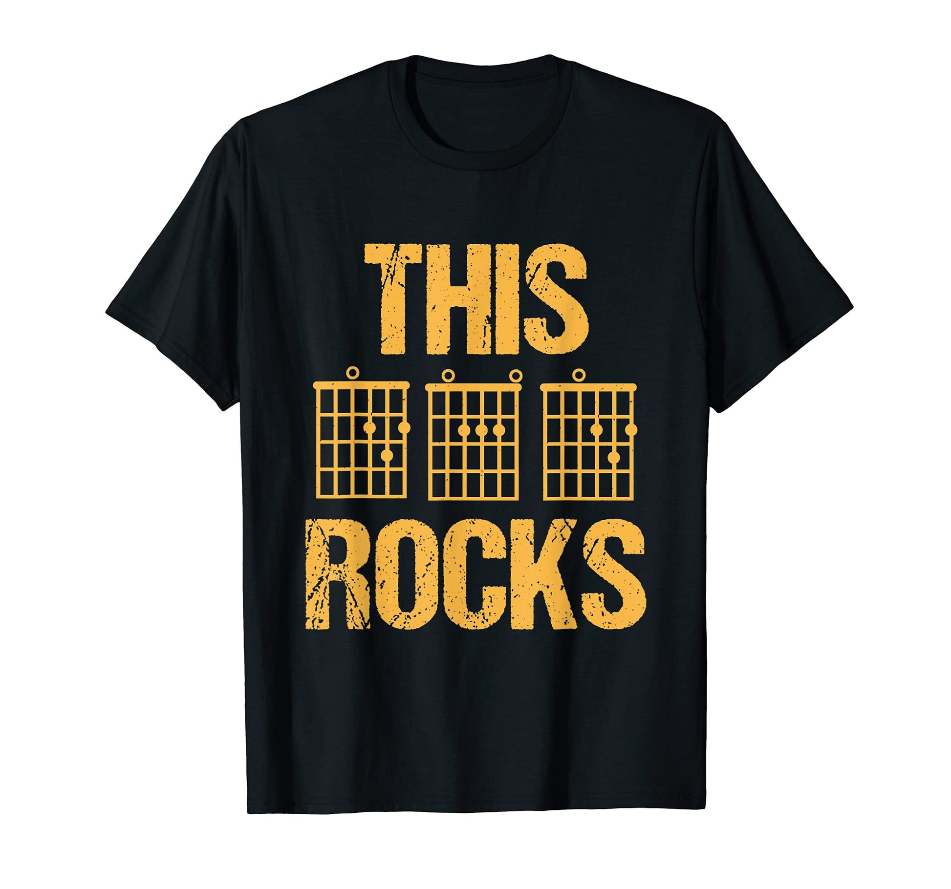 Guitar Player This Dad Chords T-Shirt - Fun Novelty Design for Adults - T-Shirt, Sweatshirt, Hoodie