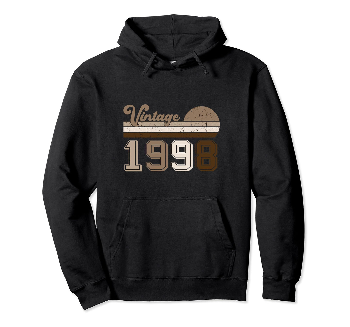Year 1998 Gift Birthday Mom Dad Hoodie - Minimalist Print Men Women - T-Shirt, Sweatshirt, Hoodie