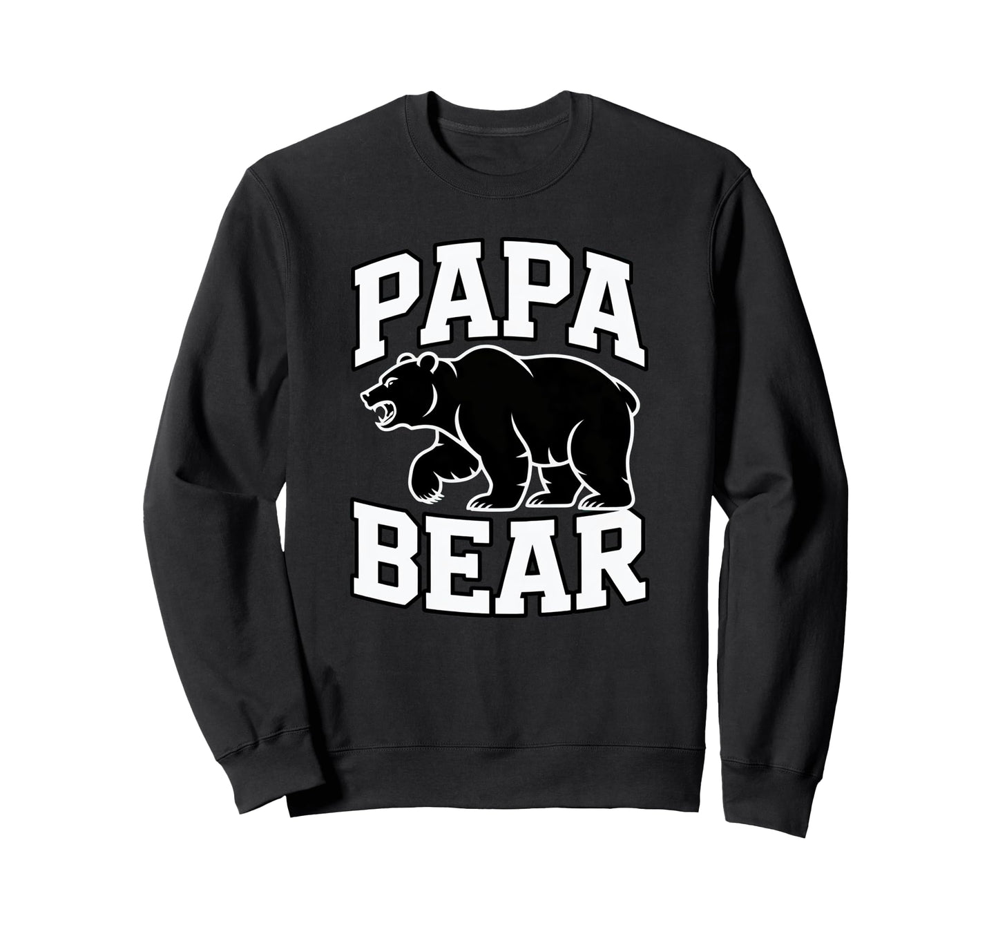 Papa Bear Sweatshirt - Unique Graphic Men Women - T-Shirt, Sweatshirt, Hoodie