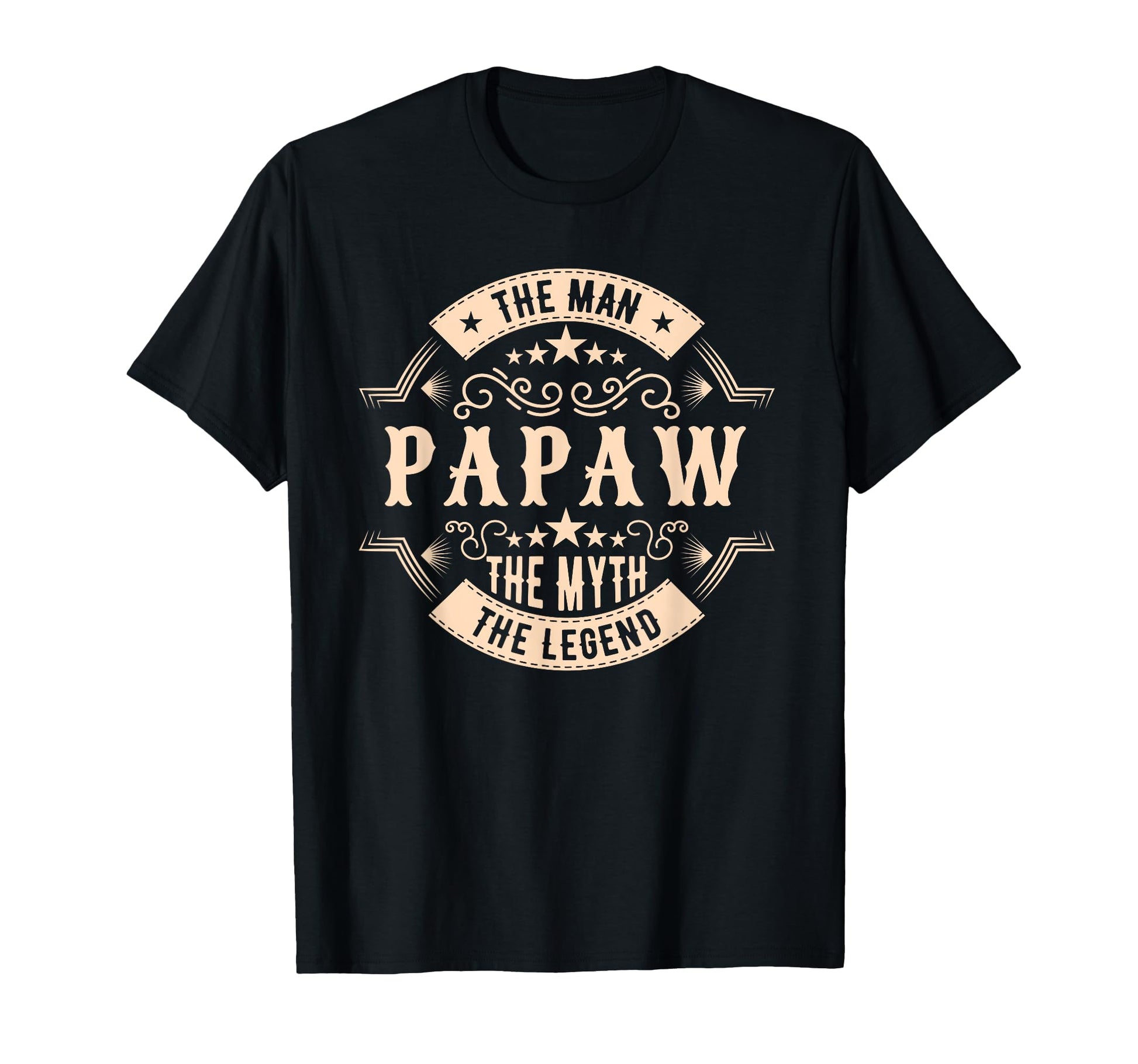 Papaw Myth Legend Dad Grandpa T-Shirt - Minimalist Print Men Women - T-Shirt, Sweatshirt, Hoodie