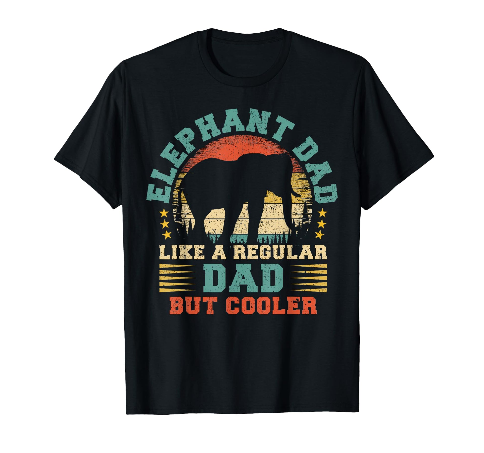 Elephant Dad Like Regular Dad Fathers T-Shirt - Aesthetic Graphic Unisex - T-Shirt, Sweatshirt, Hoodie