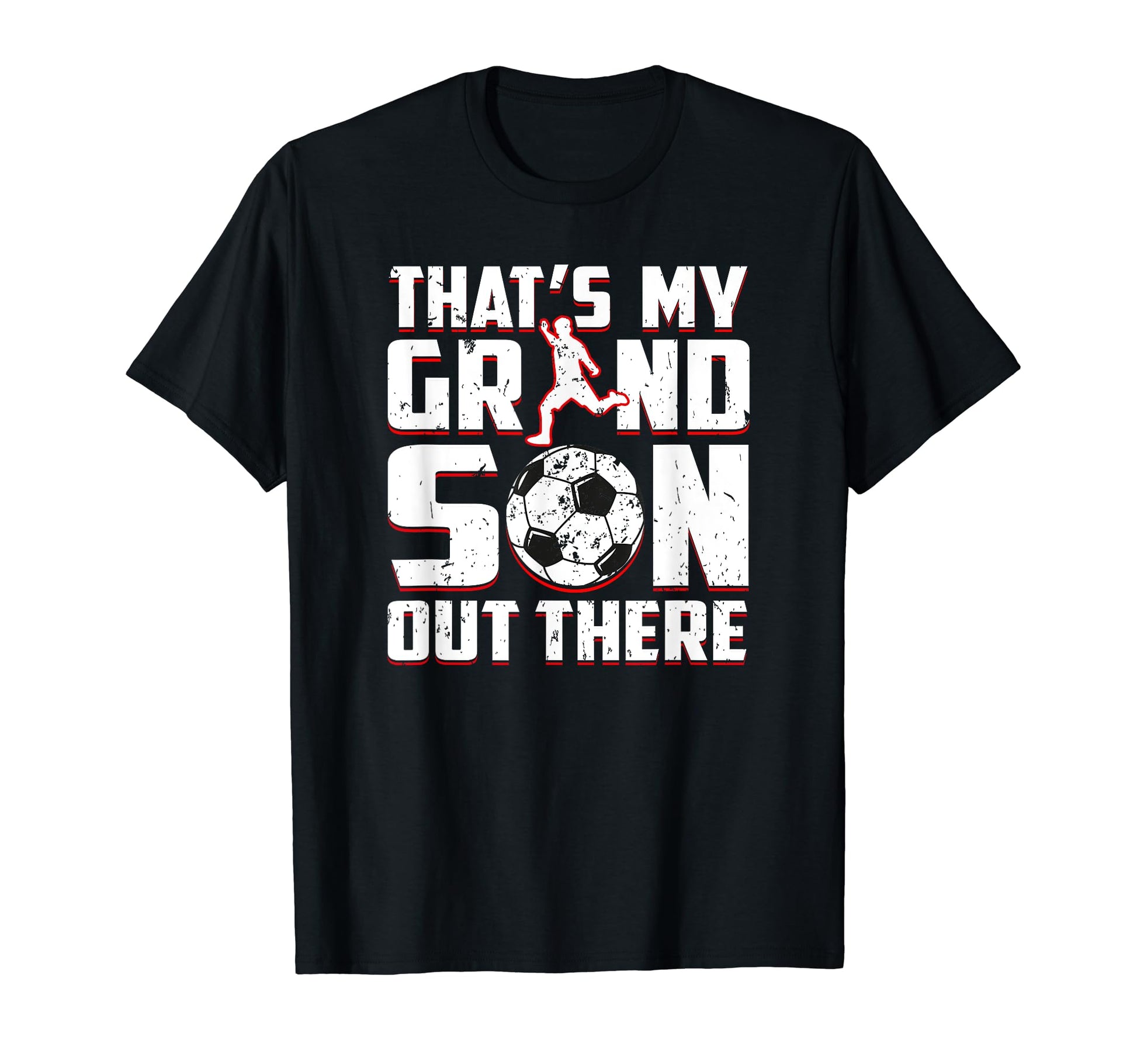Soccer Player Grandson Funny Soccer T-Shirt - Aesthetic Graphic Unisex - T-Shirt, Sweatshirt, Hoodie