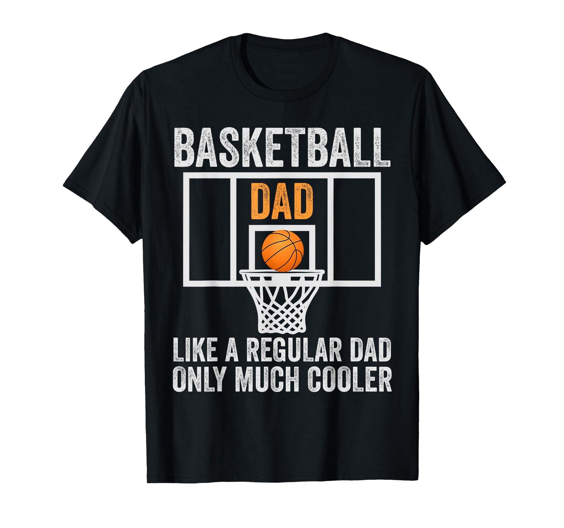 Basketball Dad Funny Basketball Dad T-Shirt - Minimalist Print Men Women - T-Shirt, Sweatshirt, Hoodie
