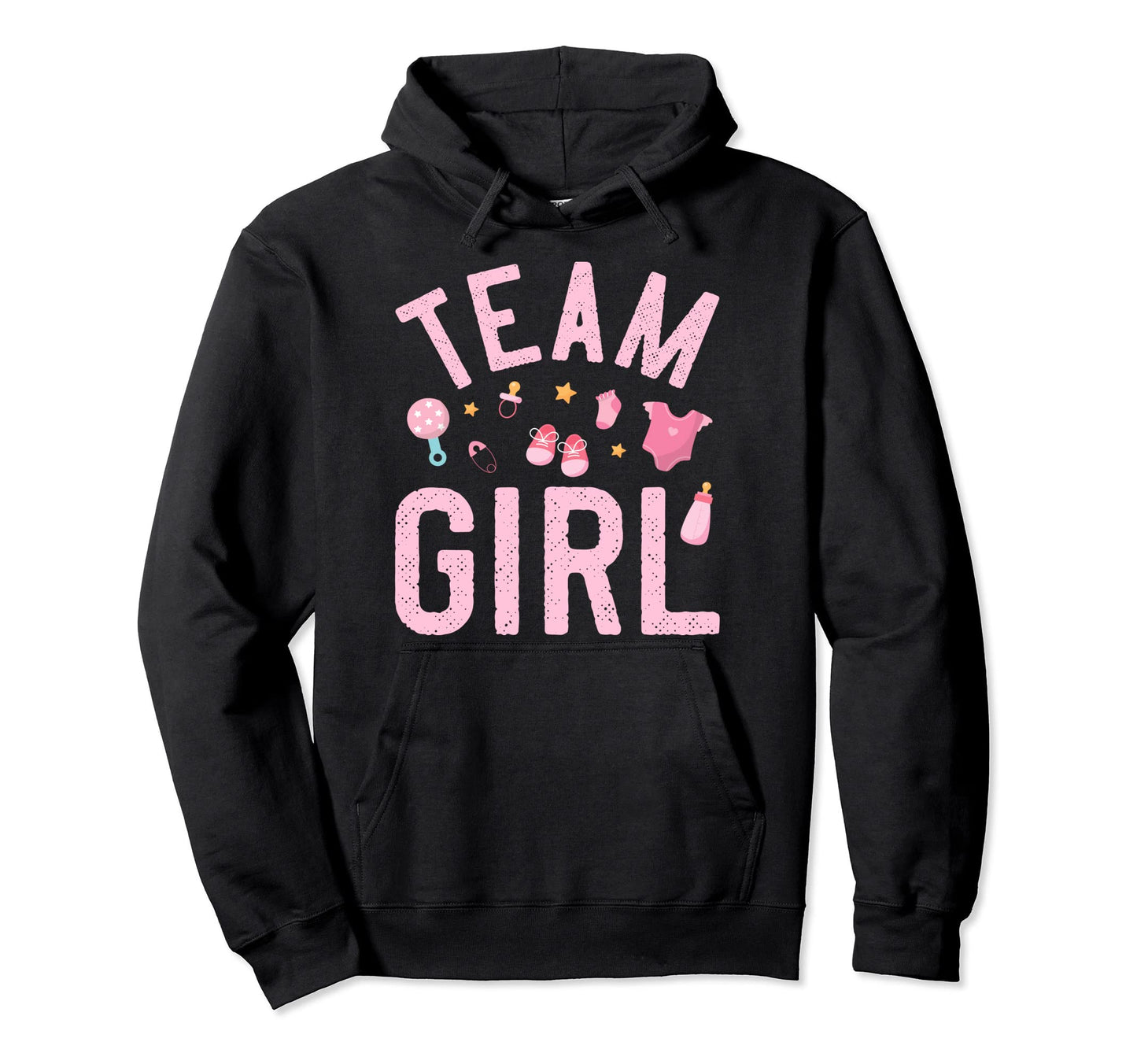 Team Funny Gender Reveal Party Mom And Hoodie - Custom Art Print Men Women - T-Shirt, Sweatshirt, Hoodie