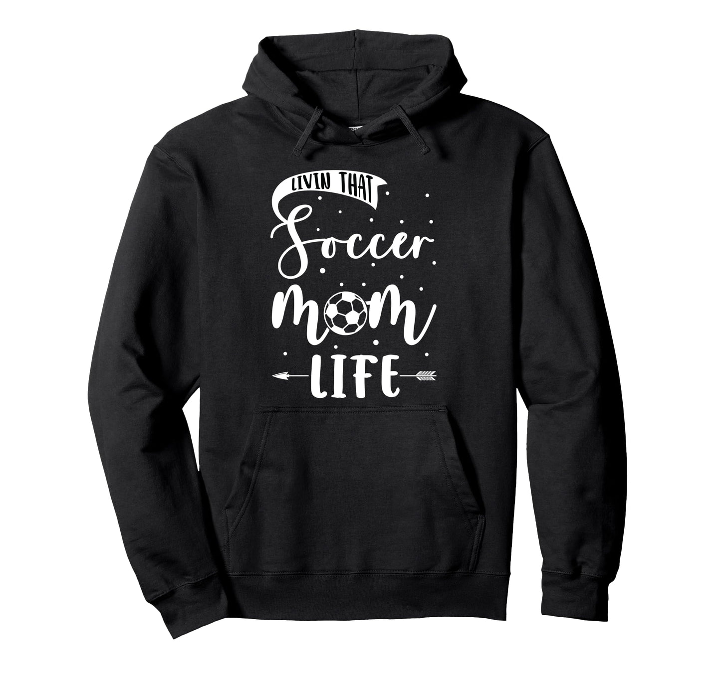 Soccer Mom Hoodie - Minimalist Print Men Women - T-Shirt, Sweatshirt, Hoodie