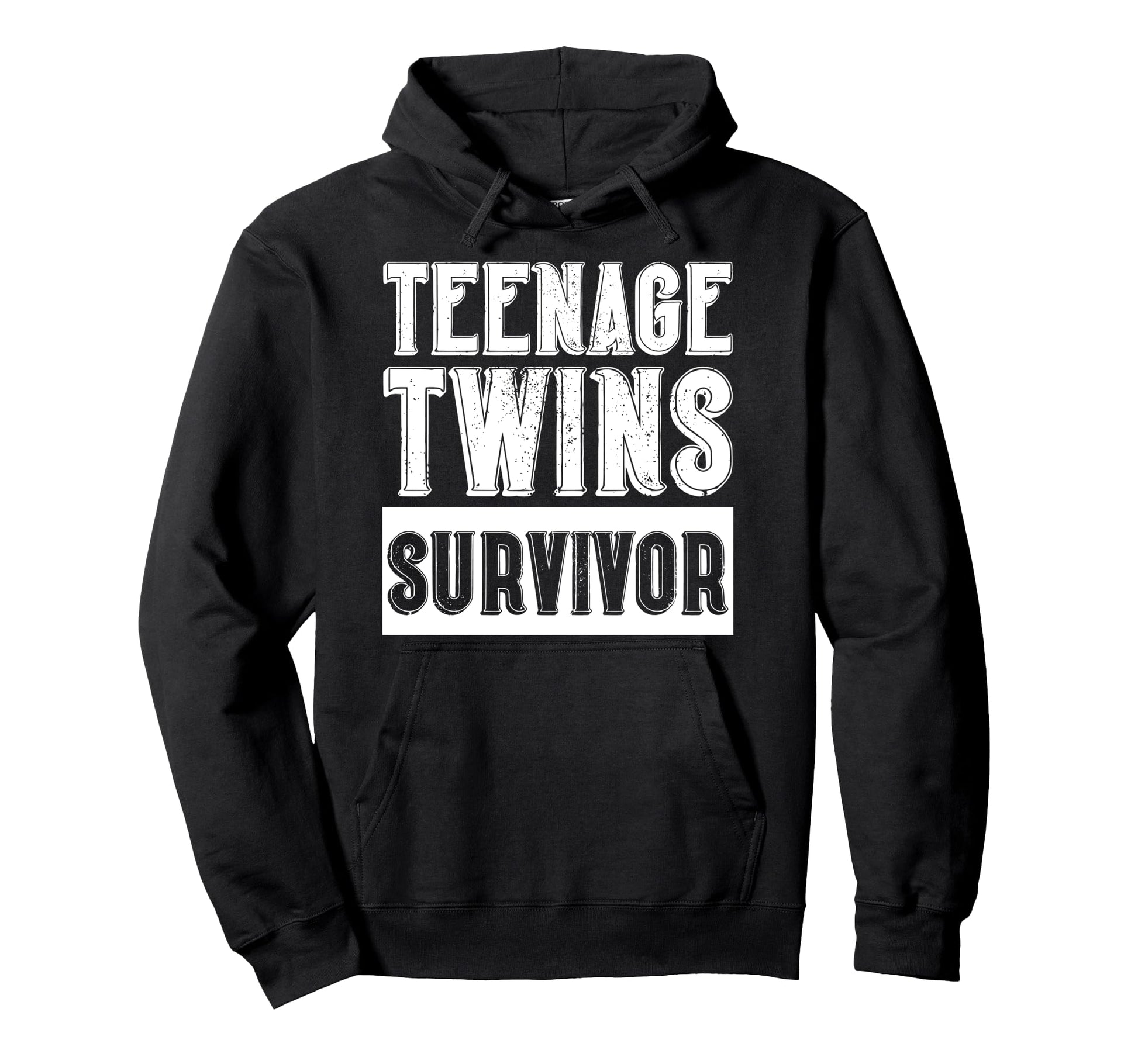 Teenage Twins Survivor Teenage Hoodie - Aesthetic Graphic Men Women - T-Shirt, Sweatshirt, Hoodie