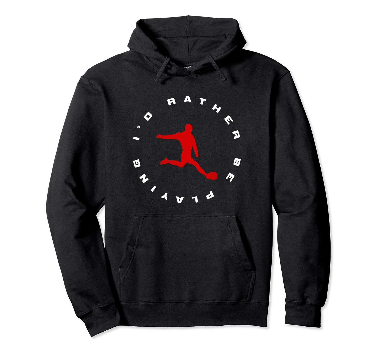Soccer Soccer Hoodie - Minimalist Print Men Women - T-Shirt, Sweatshirt, Hoodie
