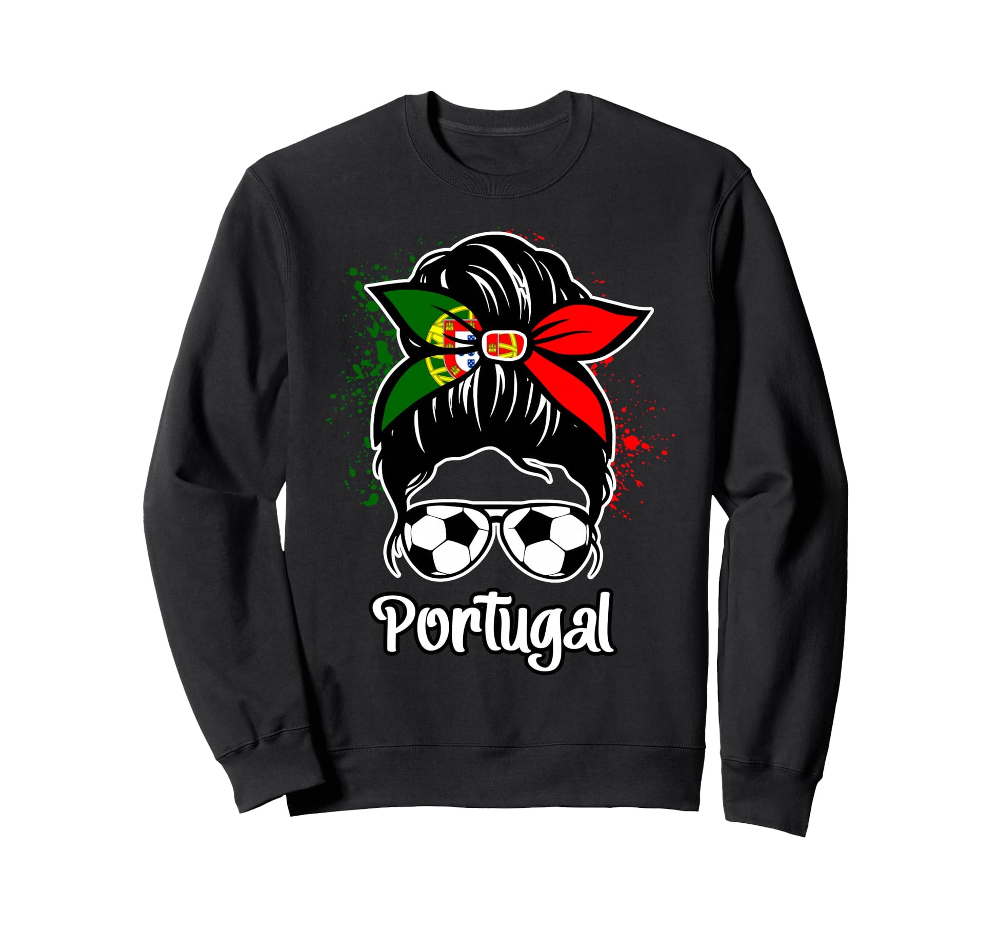 Portugal Football Game Player Soccer Sweatshirt - Trendy Graphic Men Women - T-Shirt, Sweatshirt, Hoodie