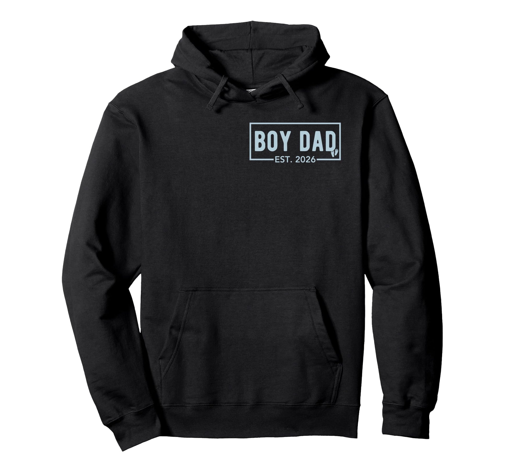 Dad Est 2026 Newborn Dad Father Son Hoodie - Fun Novelty Design Unisex - T-Shirt, Sweatshirt, Hoodie