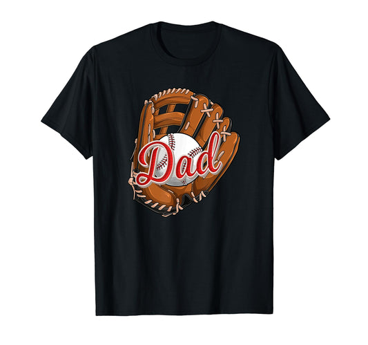 Baseball Dad Funny Softball Sport T-Shirt - Casual Everyday Wear Unisex - T-Shirt, Sweatshirt, Hoodie