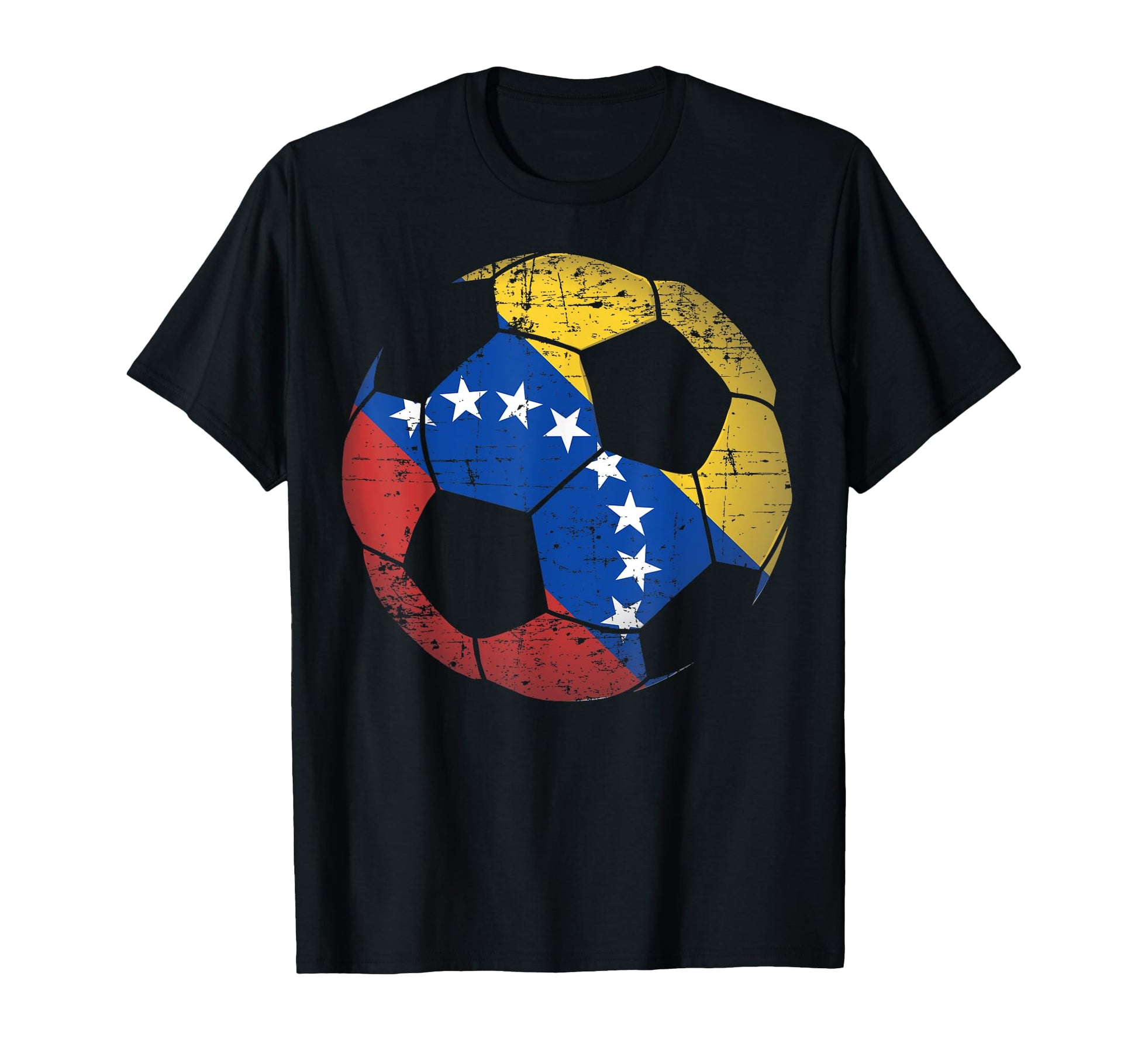 Venezuela Soccer Ball Flag Venezuelan T-Shirt - Aesthetic Graphic Unisex - T-Shirt, Sweatshirt, Hoodie