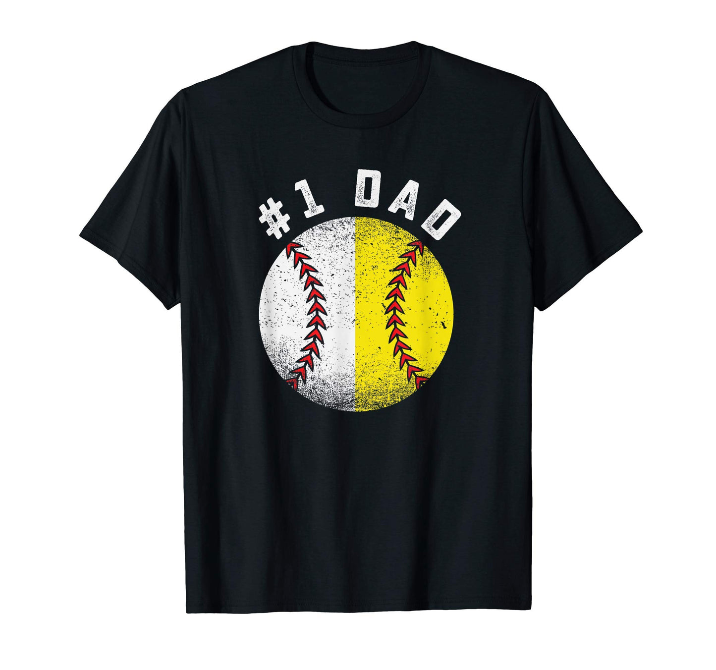 1 Dad Baseball Coach Gift Number One T-Shirt - Graphic Print for Adults - T-Shirt, Sweatshirt, Hoodie
