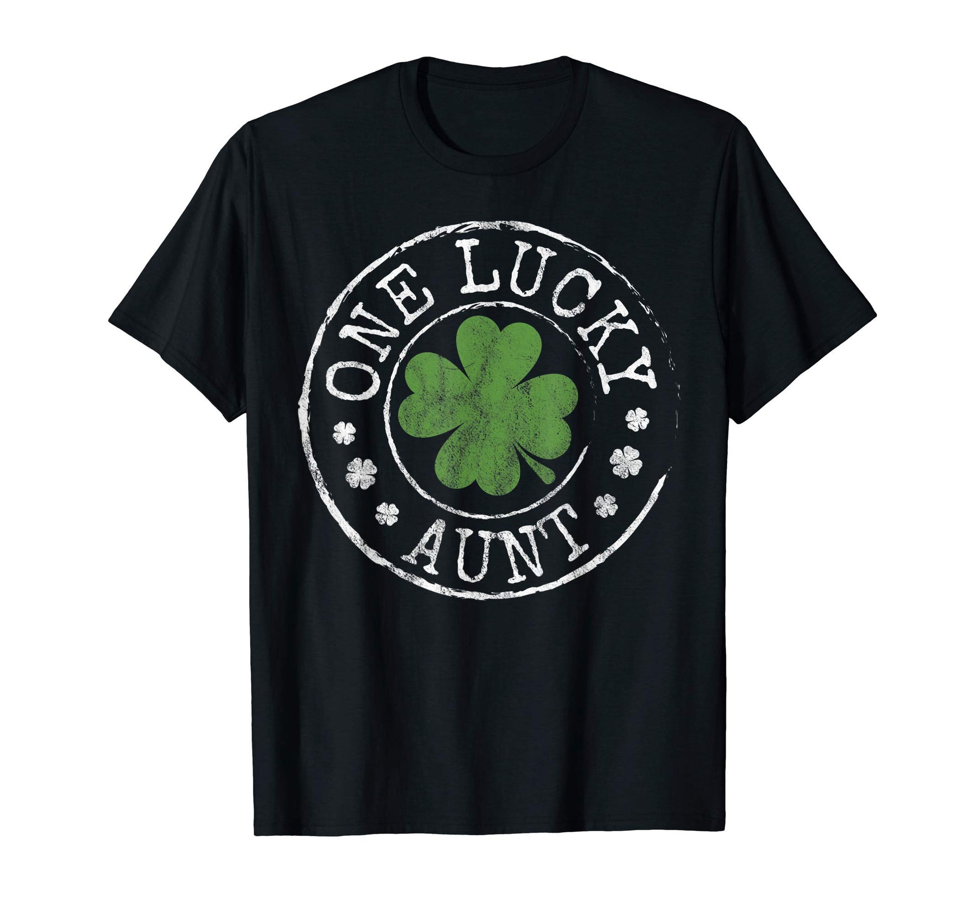 One Lucky Aunt Funny Sister Irish T-Shirt - Fun Novelty Design Unisex - T-Shirt, Sweatshirt, Hoodie