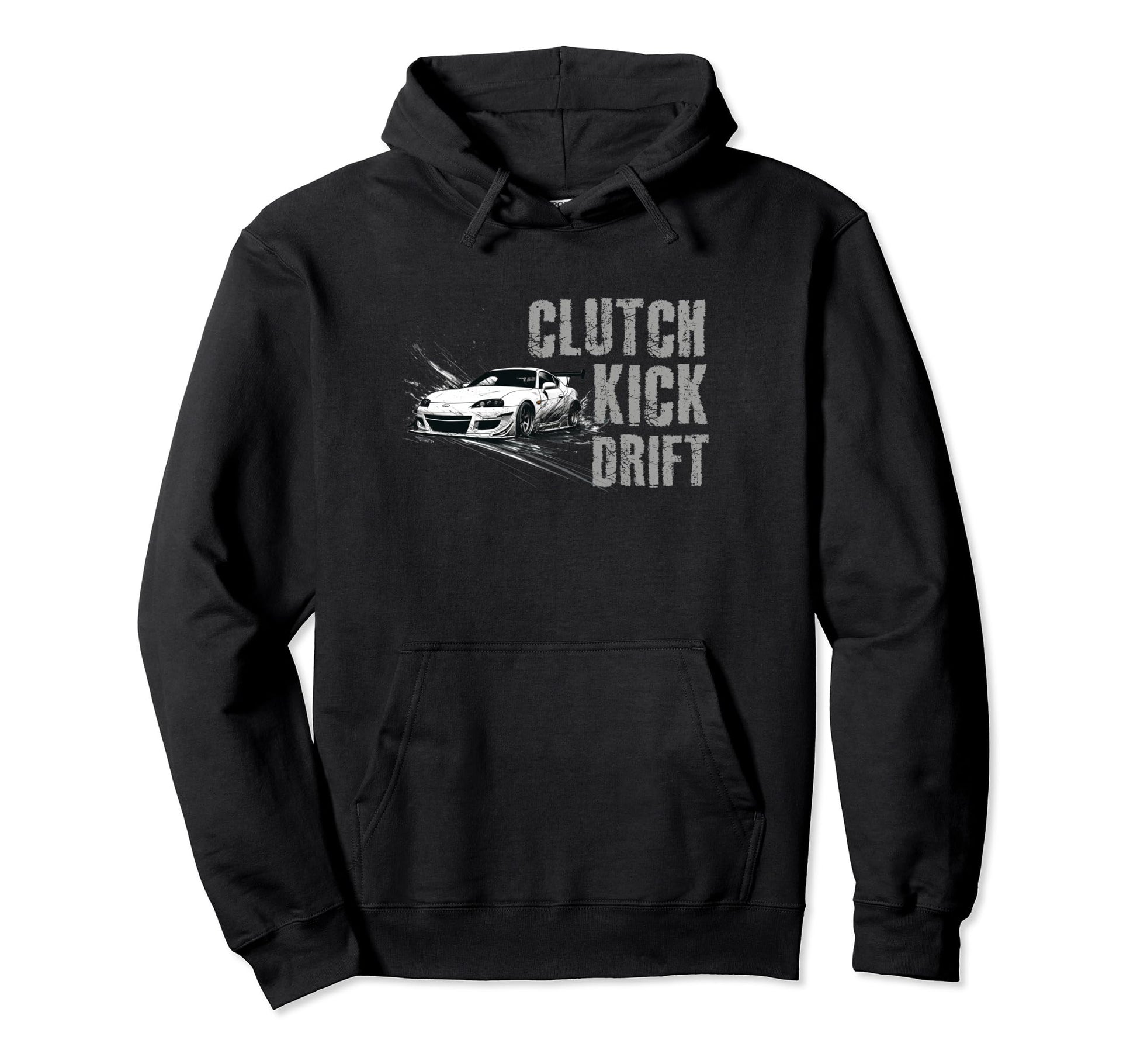 Drifting Car Race Funny Dad Street Hoodie - Fun Novelty Design Men Women - T-Shirt, Sweatshirt, Hoodie