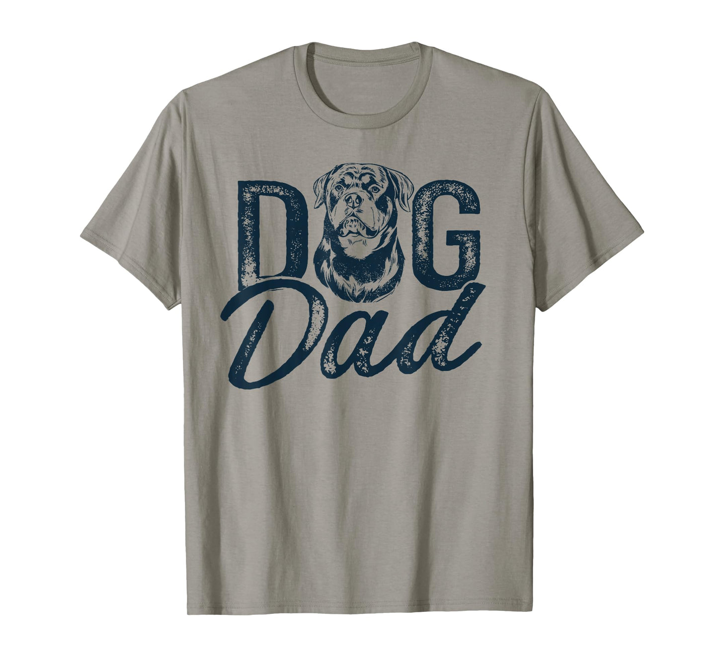 Rottweiler Dad Dog Fathers Day Gifts T-Shirt - Custom Art Print Unisex - T-Shirt, Sweatshirt, Hoodie