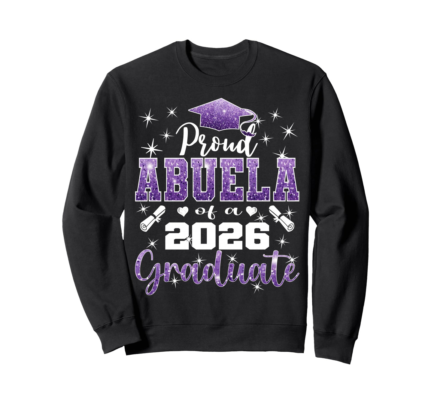Super Proud Abuela 2026 Graduate Sweatshirt - Minimalist Print Unisex - T-Shirt, Sweatshirt, Hoodie