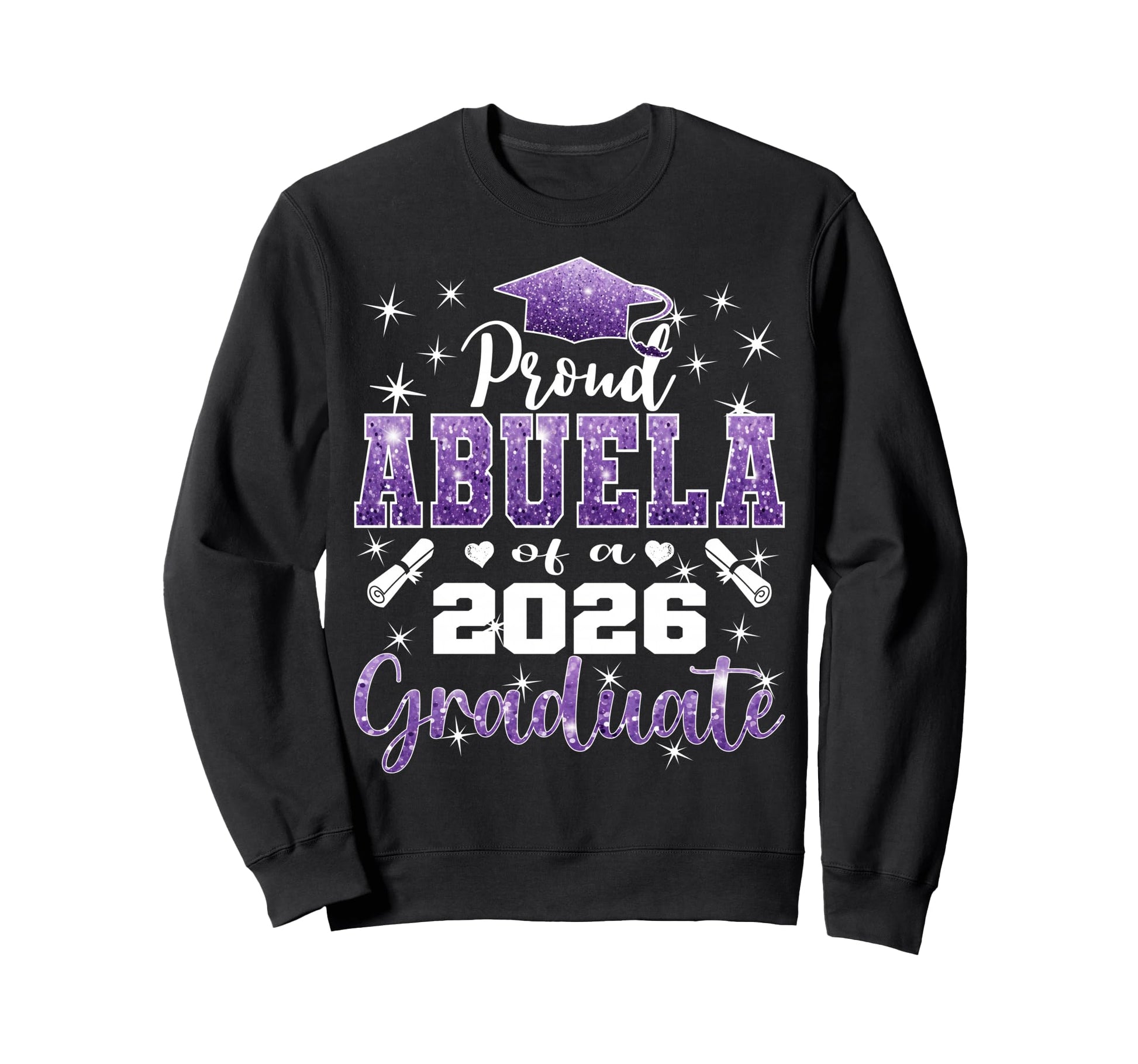 Super Proud Abuela 2026 Graduate Sweatshirt - Minimalist Print Unisex - T-Shirt, Sweatshirt, Hoodie