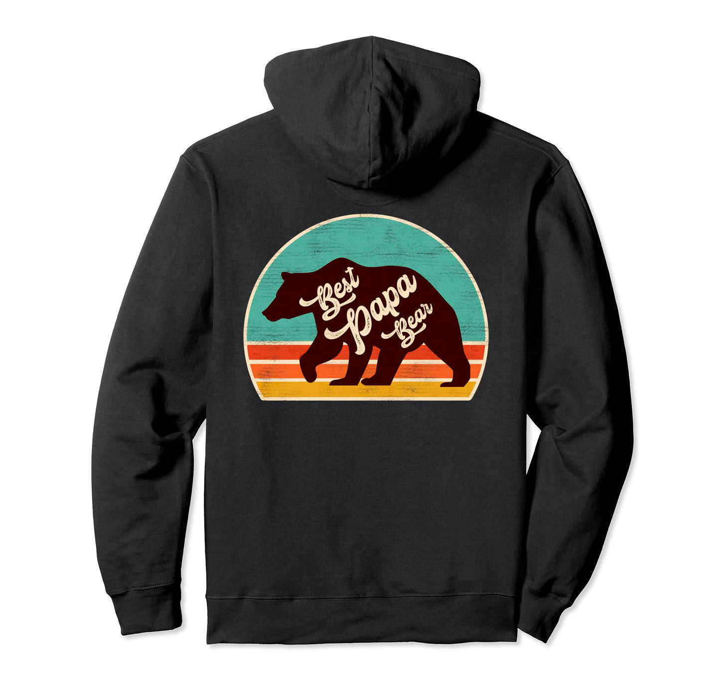 Papa Bear Daddy Bear Family Dad Gift Hoodie - Graphic Print Unisex - T-Shirt, Sweatshirt, Hoodie