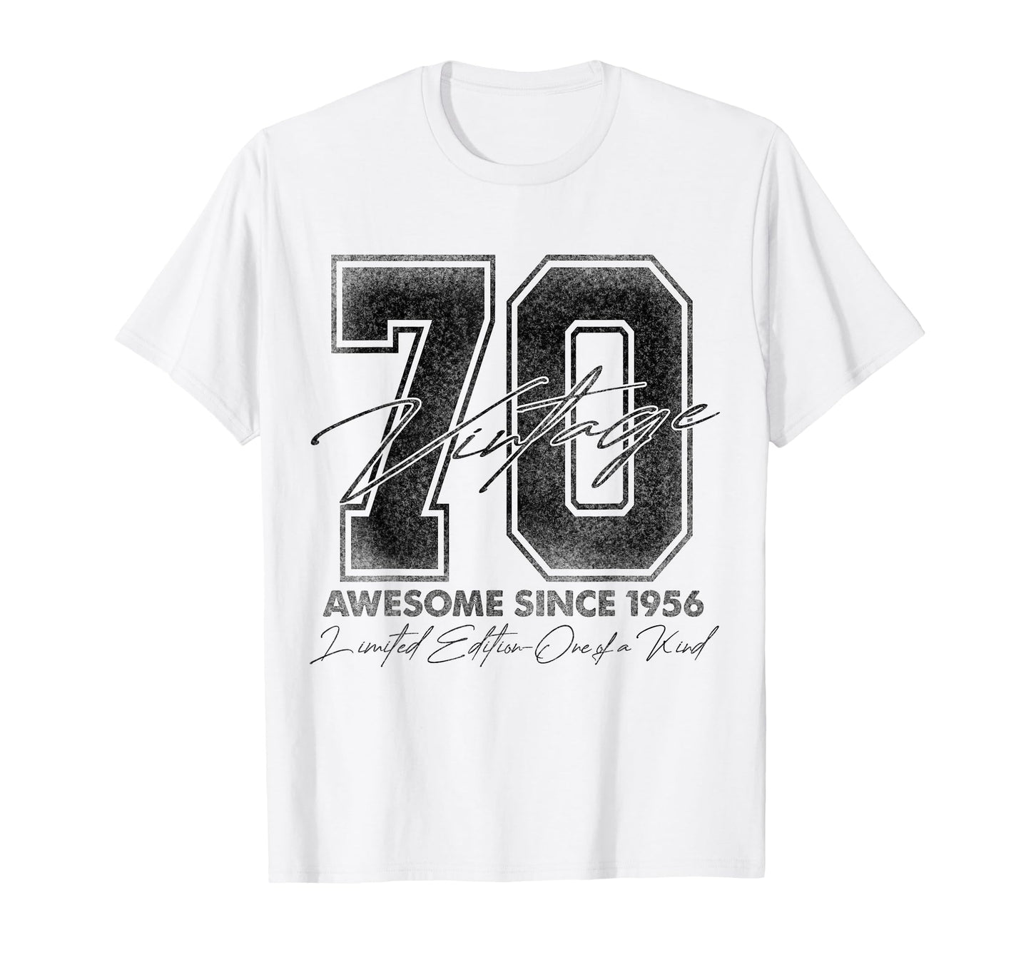 70 Year Old Gifts 1956 70Th Birthday T-Shirt - Graphic Print Men Women - T-Shirt, Sweatshirt, Hoodie