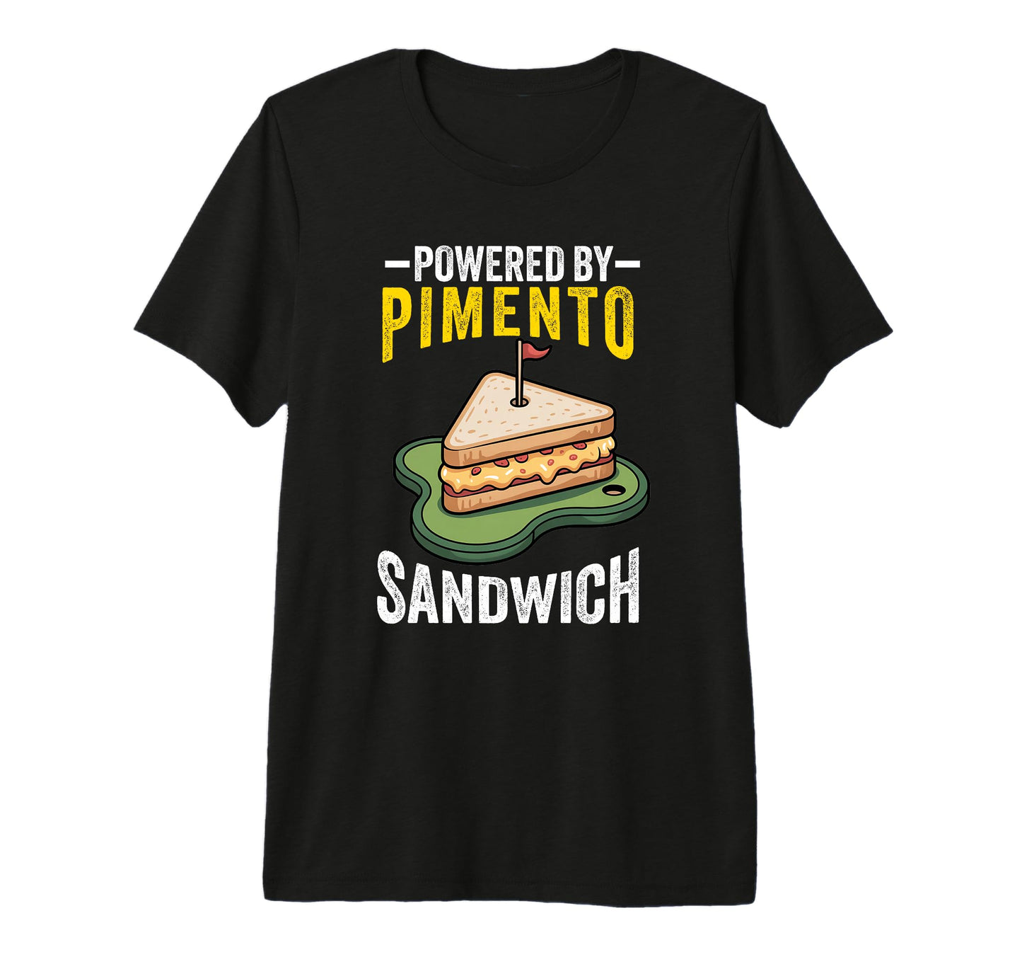 Pimento Cheese Sandwich Golf Dad T-Shirt - Trendy Graphic Men Women - T-Shirt, Sweatshirt, Hoodie