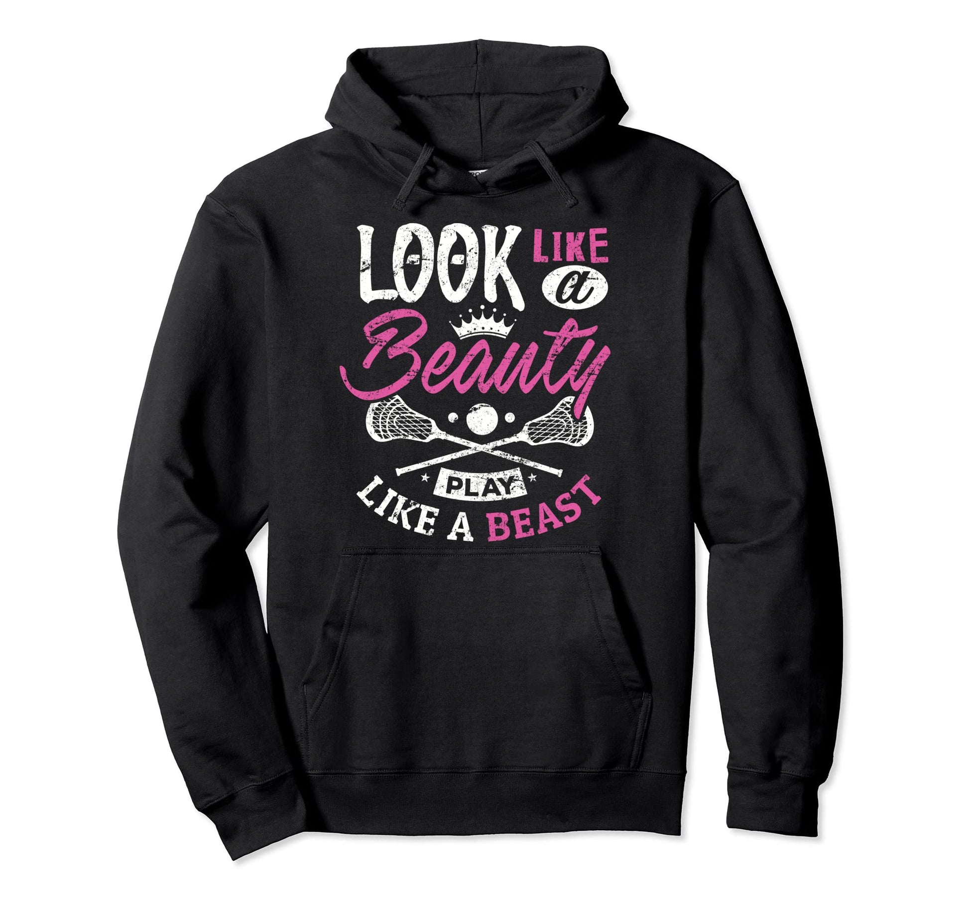 Lacrosse Like Beauty School Tees Hoodie - Streetwear Style Unisex - T-Shirt, Sweatshirt, Hoodie