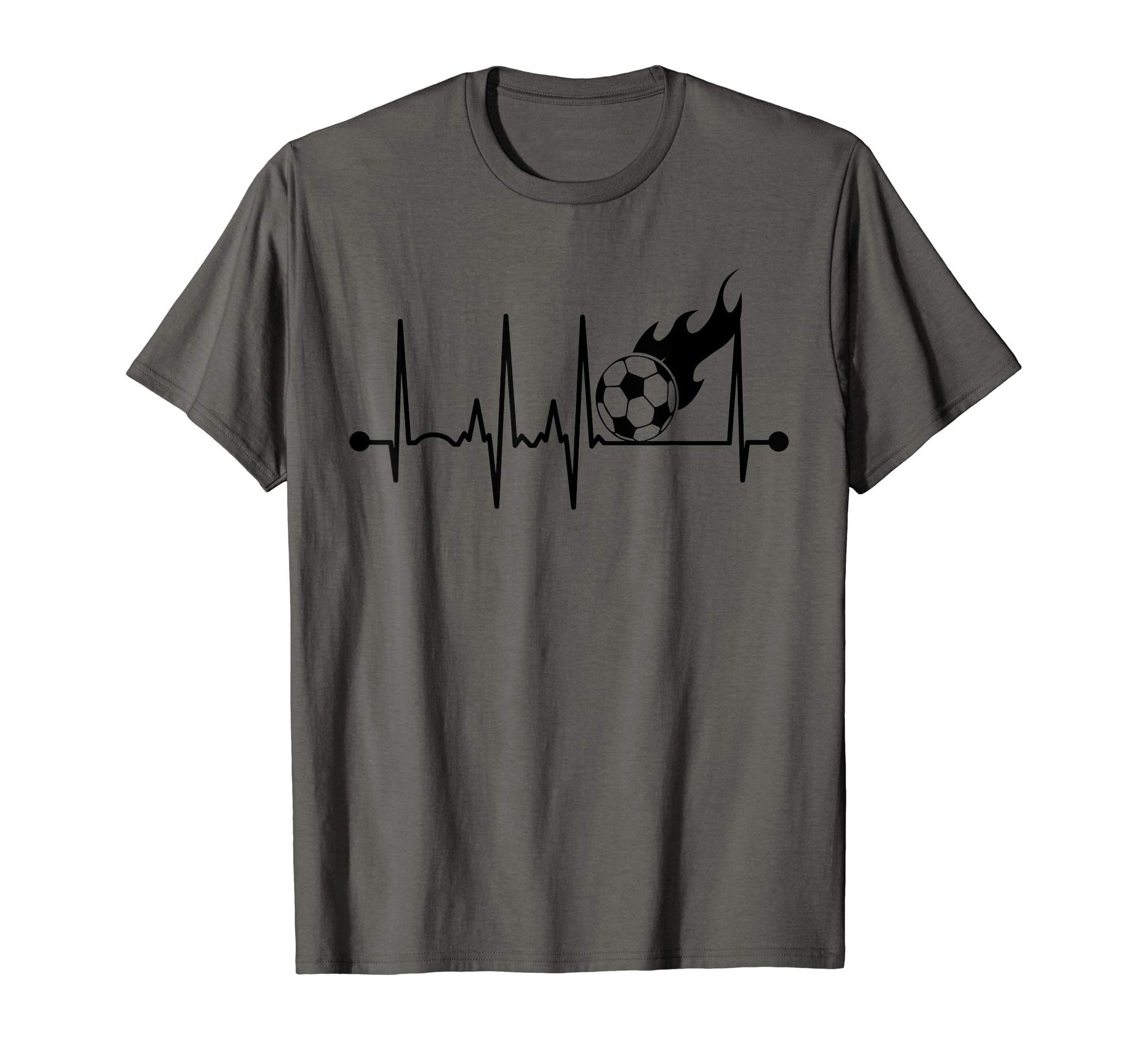 Soccer Heartbeat Soccer Lover T-Shirt - Minimalist Print Unisex - T-Shirt, Sweatshirt, Hoodie