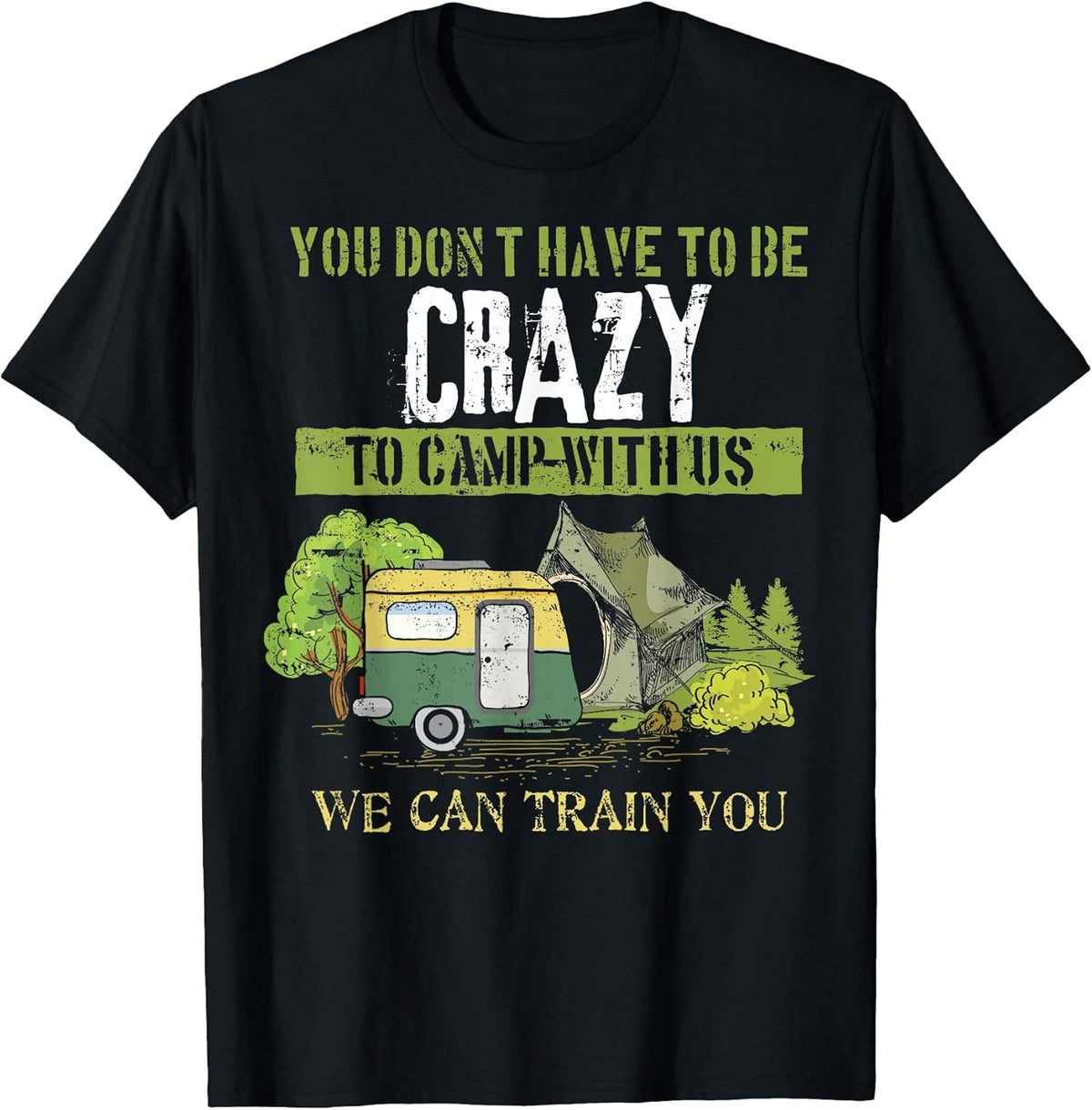 Camping Lovers Gift Birthday Design Idea - Adult & Kids T-Shirts, Sweatshirts & Hoodies apparel design preview 1