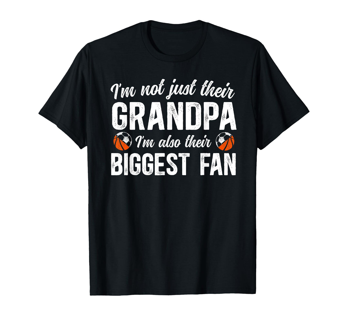 Their Biggest Fan Soccer Basketball T-Shirt - Graphic Print Men Women - T-Shirt, Sweatshirt, Hoodie