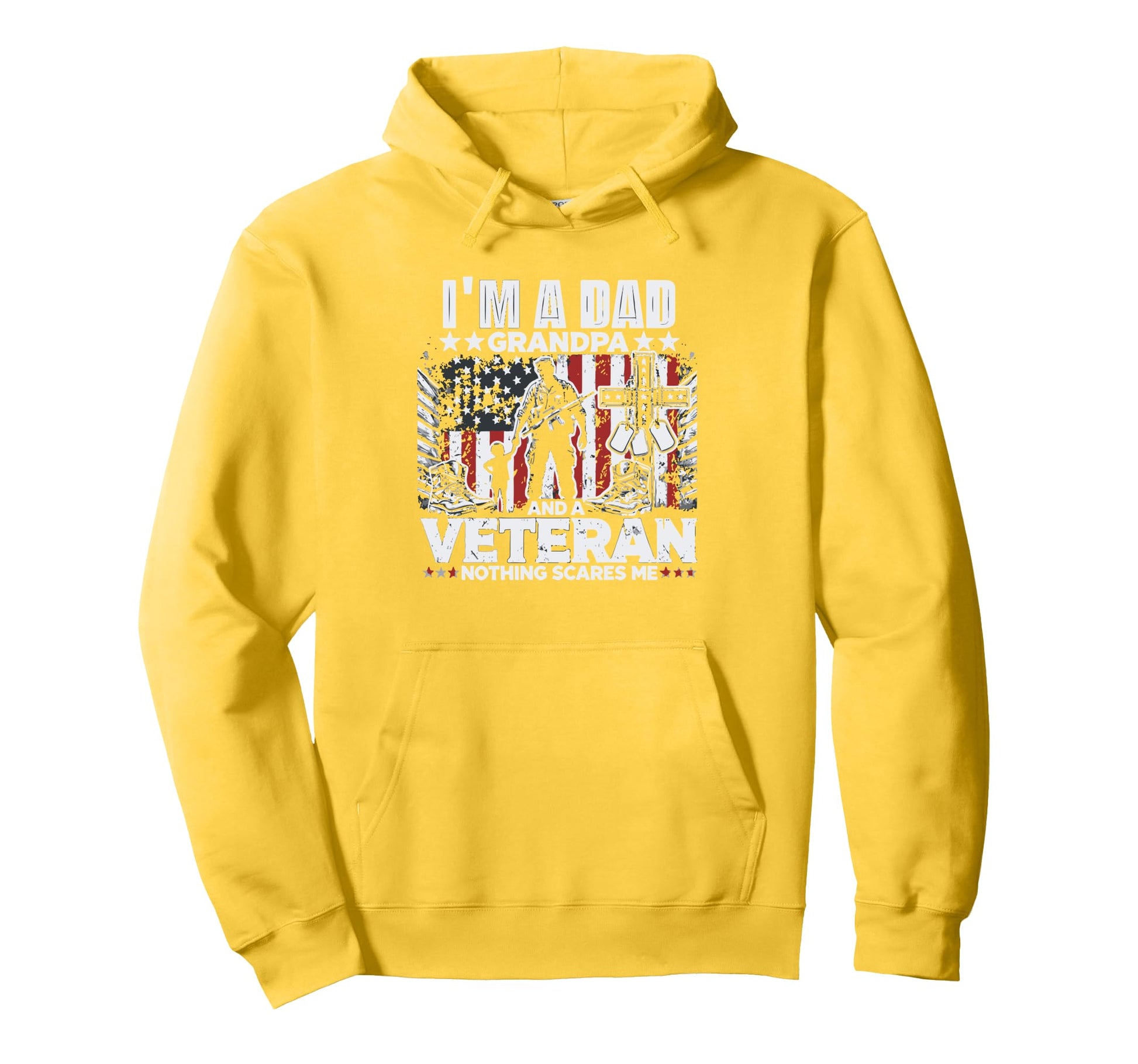 Veteran Dad Grandpa Veteran Dad Veteran Hoodie - Trendy Graphic for Adults - T-Shirt, Sweatshirt, Hoodie