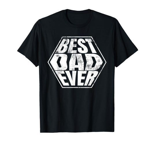 1 Best Dad Ever Funny Happy Fathers T-Shirt - Streetwear Style for Adults - T-Shirt, Sweatshirt, Hoodie
