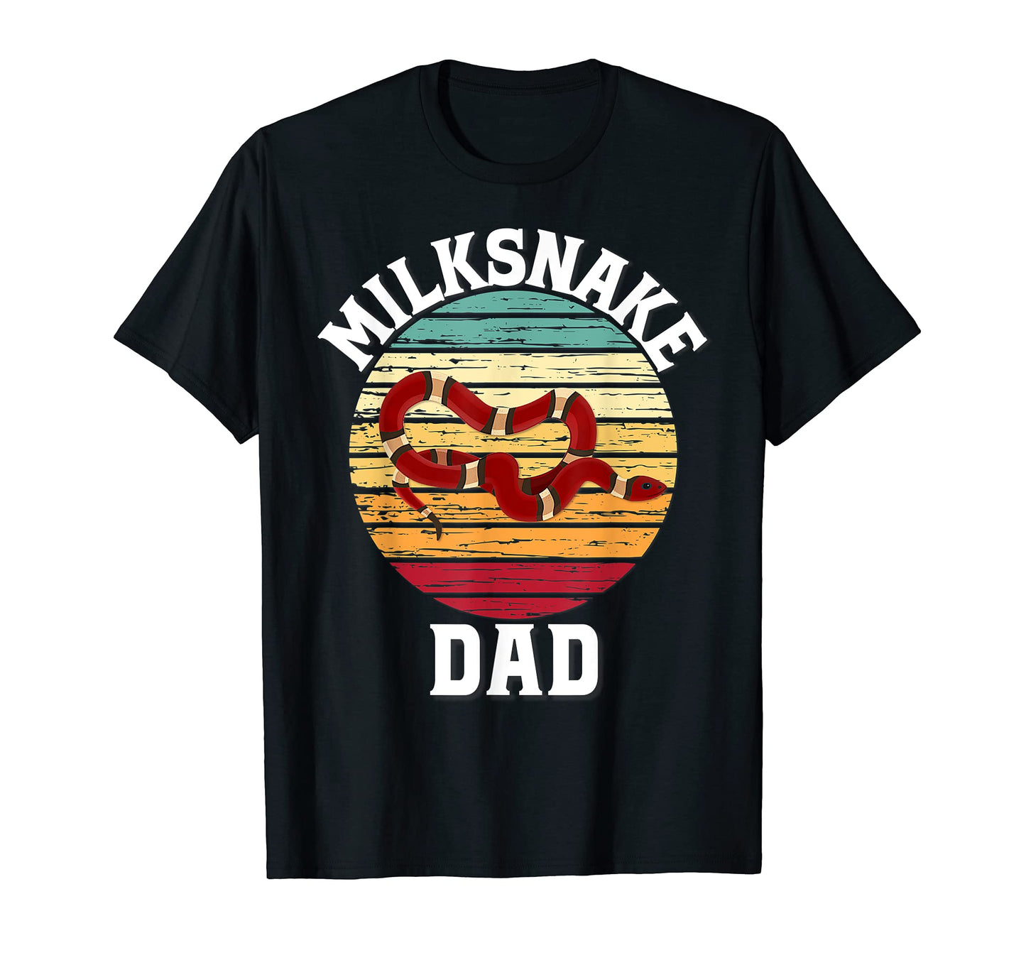 Milksnake Dad Pet Snake T-Shirt - Custom Art Print Unisex - T-Shirt, Sweatshirt, Hoodie