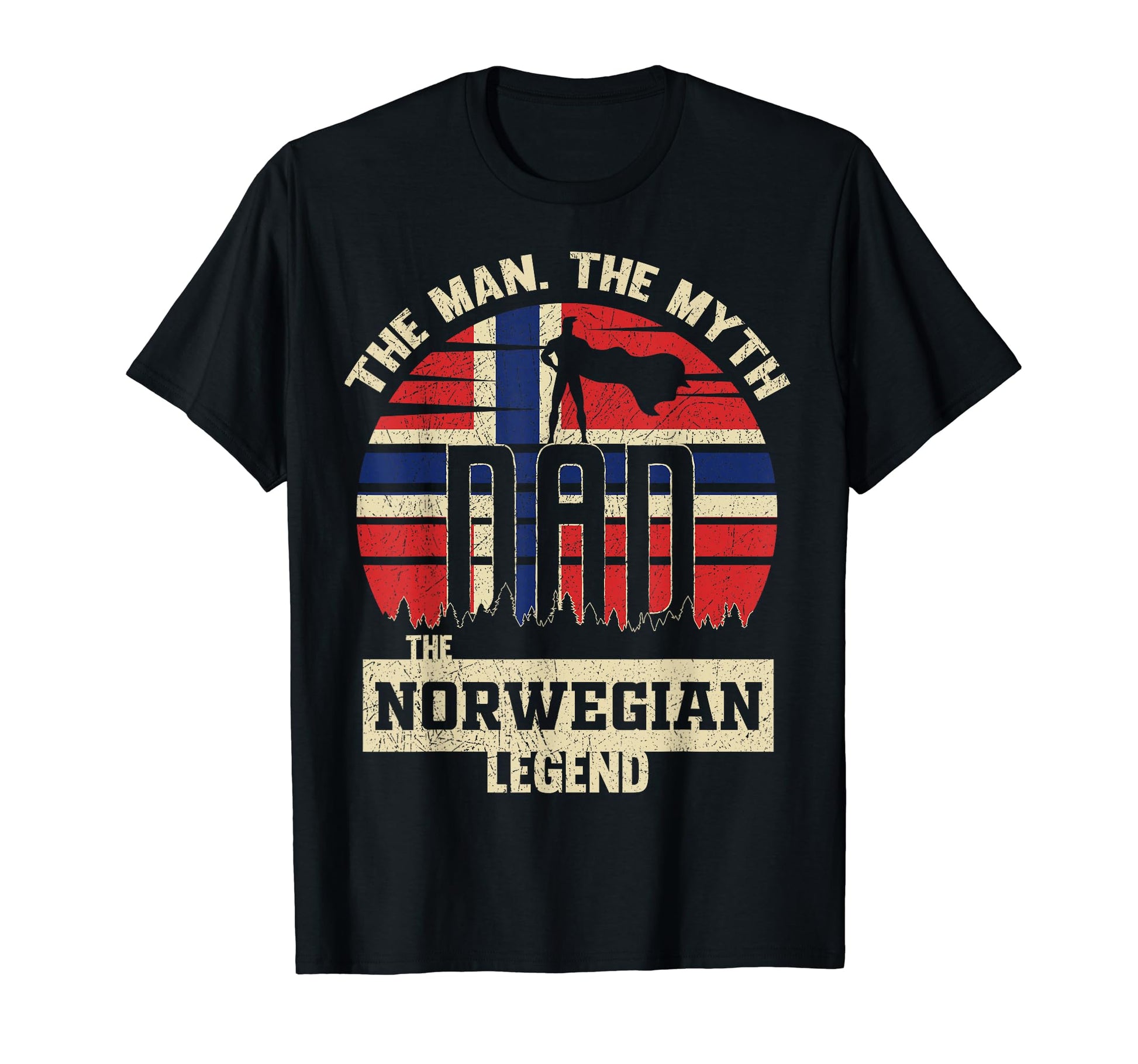 Myth Norwegian Legend Dad T-Shirt - Fun Novelty Design for Adults - T-Shirt, Sweatshirt, Hoodie
