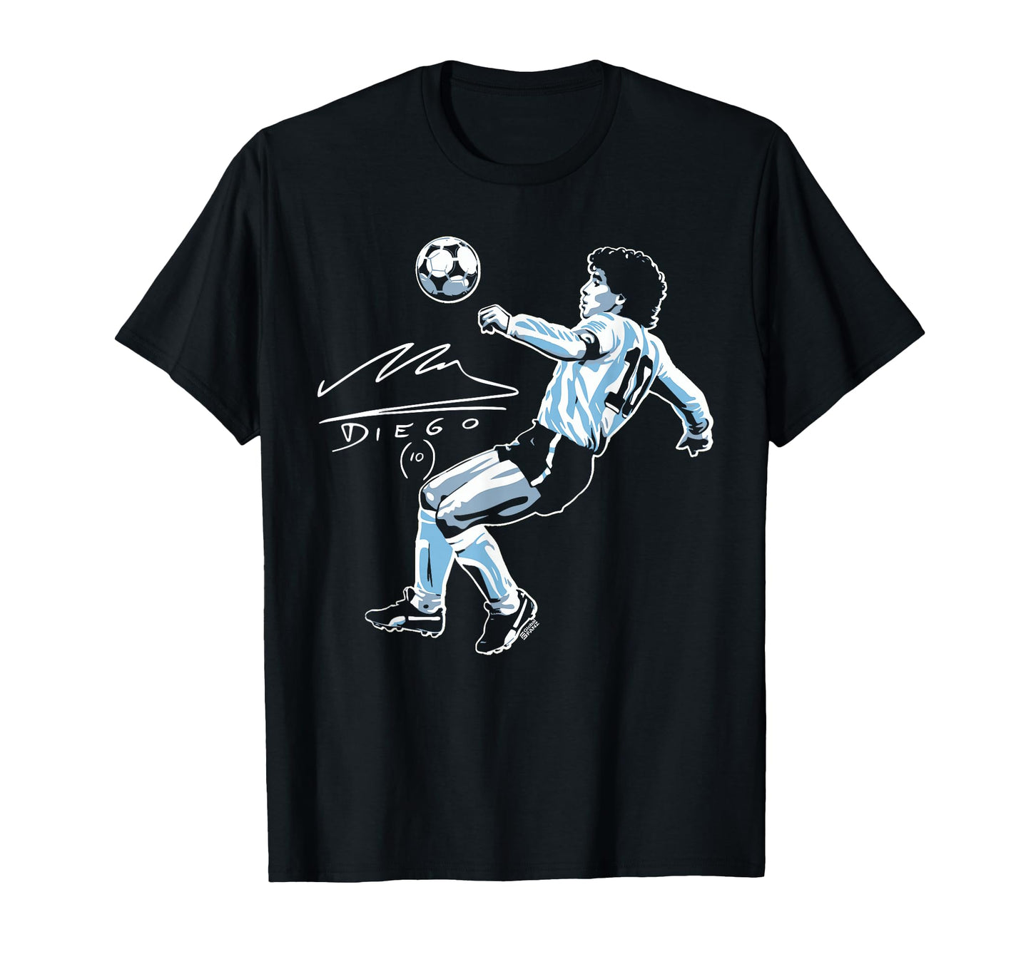 Diego Maradona Eighties T-Shirt - Casual Everyday Wear for Adults - T-Shirt, Sweatshirt, Hoodie