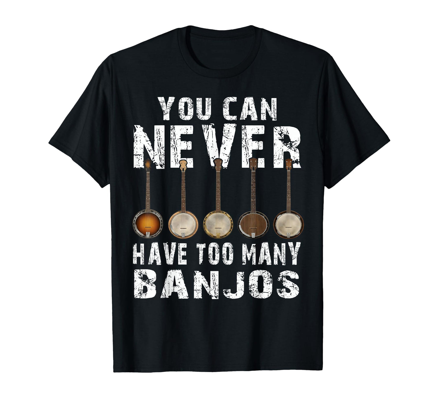 Funny Banjo Instrument Dad Or T-Shirt - Casual Everyday Wear for Adults - T-Shirt, Sweatshirt, Hoodie