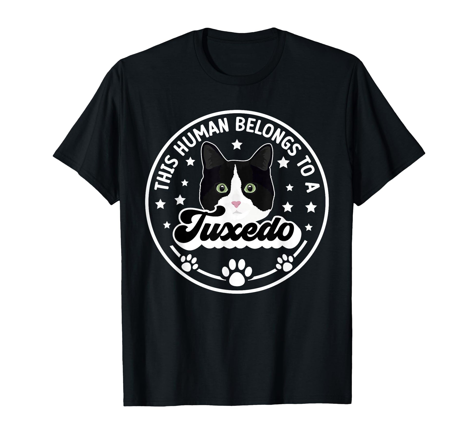 This Human Belongs To Tuxedo Cat T-Shirt - Streetwear Style Men Women - T-Shirt, Sweatshirt, Hoodie