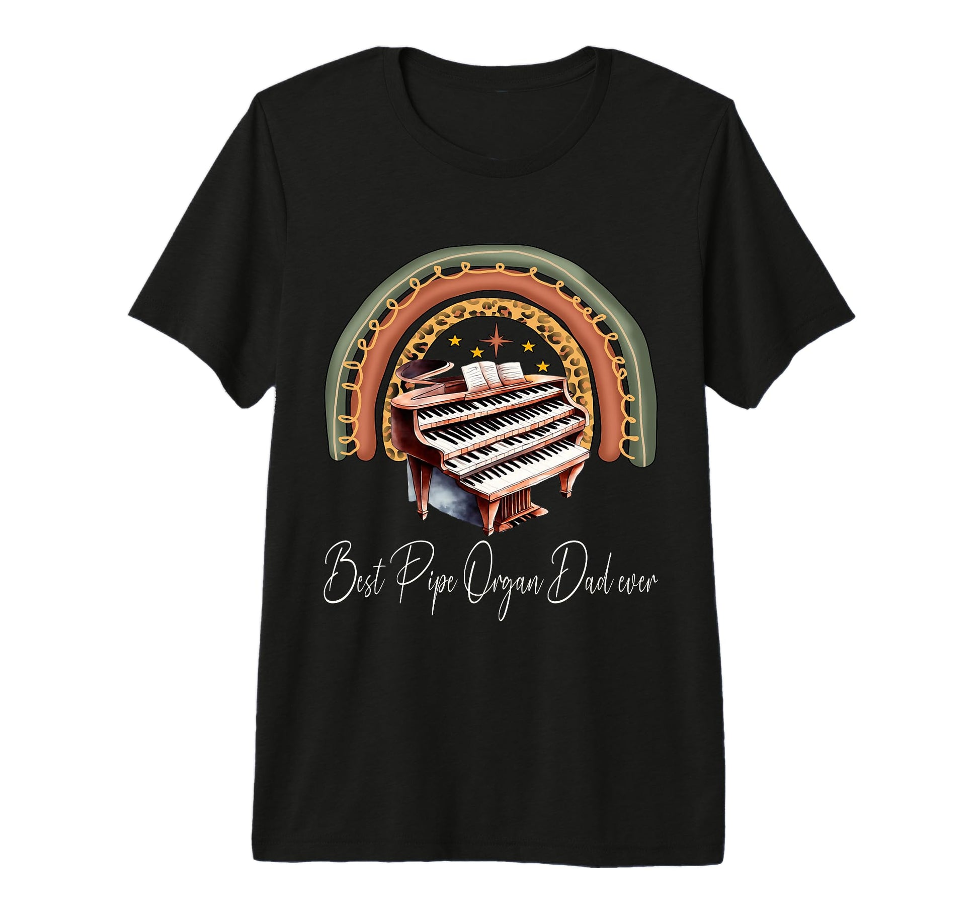 Best Pipe Organ Dad Ever Pipe T-Shirt - Casual Everyday Wear for Adults - T-Shirt, Sweatshirt, Hoodie