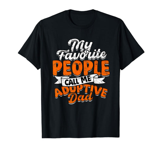 Adoptive Dad Adoption Adoptive Dad T-Shirt - Graphic Print for Adults - T-Shirt, Sweatshirt, Hoodie