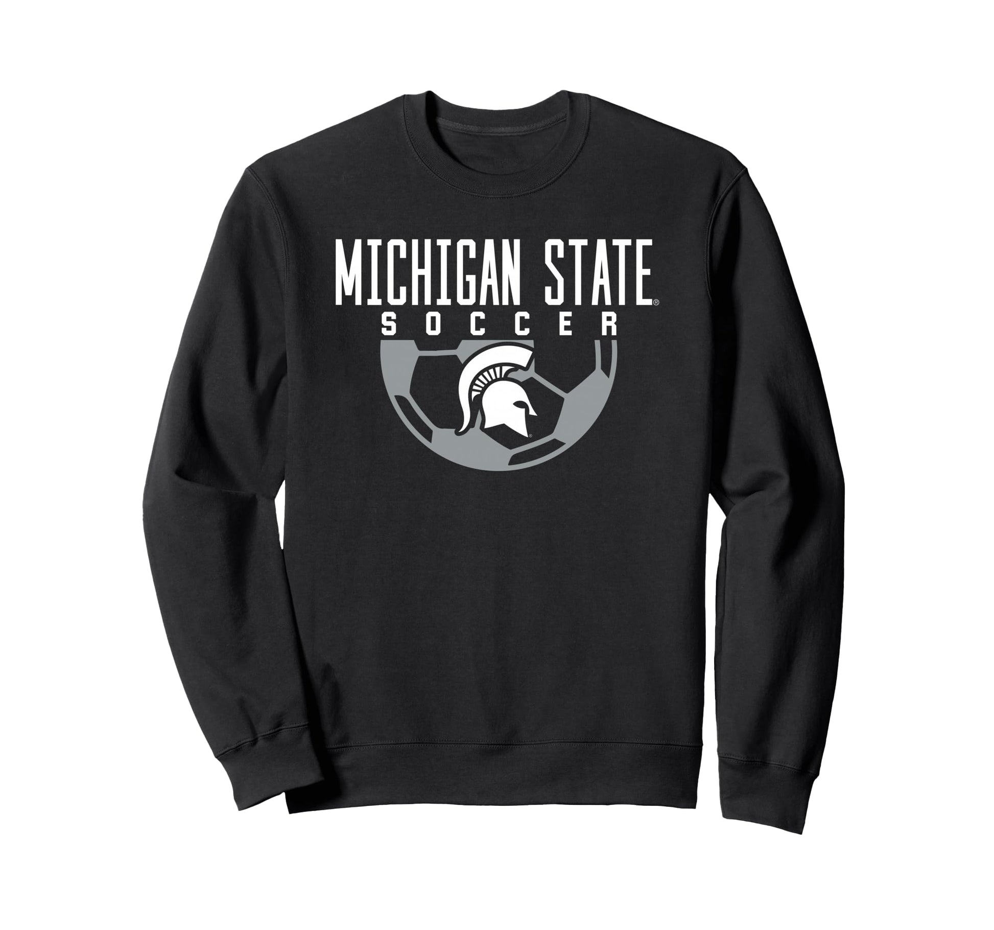 Michigan State Msu Spartans Soccer Arch Sweatshirt - Unique Graphic Unisex - T-Shirt, Sweatshirt, Hoodie