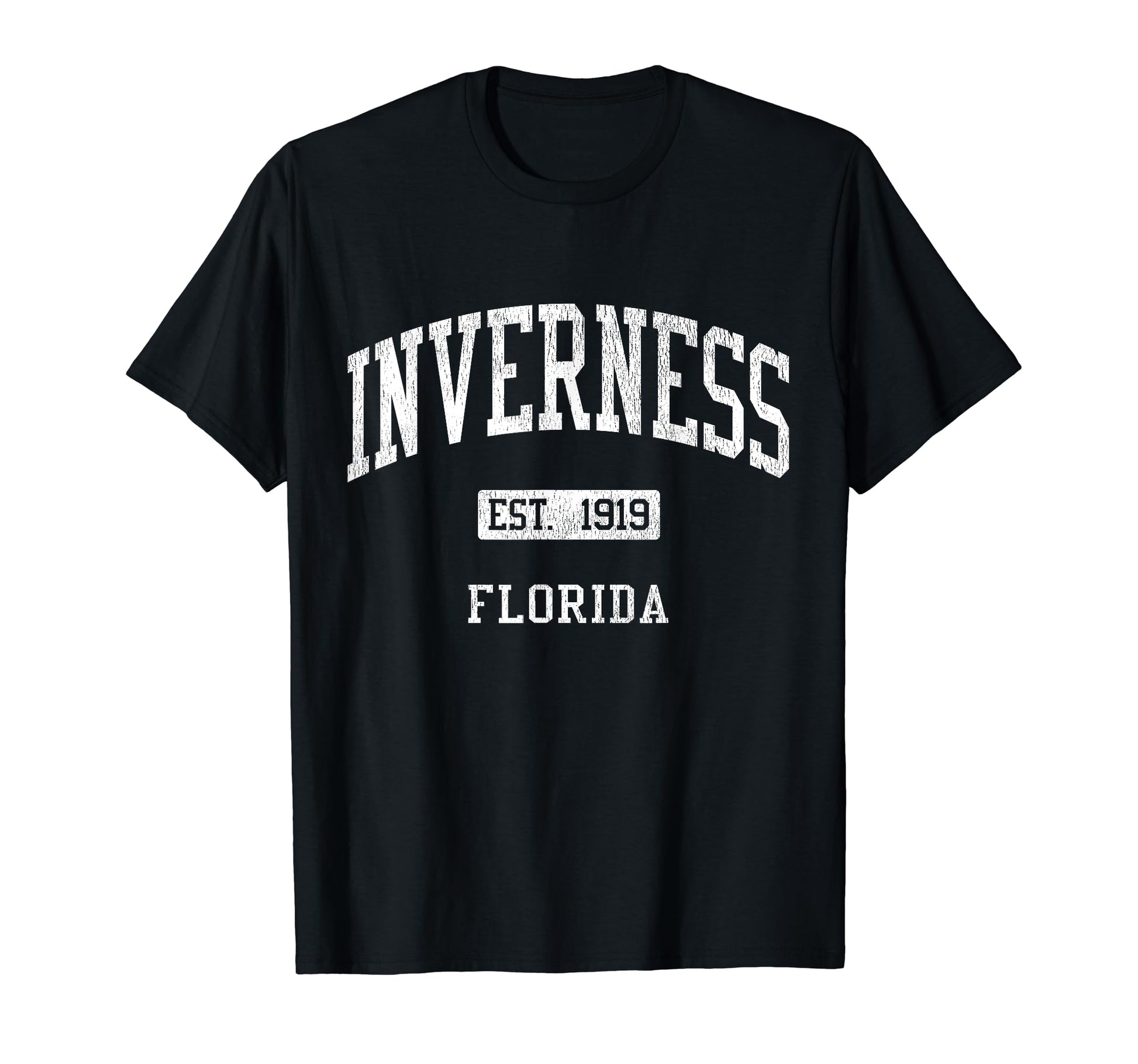 Inverness Florida Fl Js04 Athletic T-Shirt - Aesthetic Graphic for Adults - T-Shirt, Sweatshirt, Hoodie