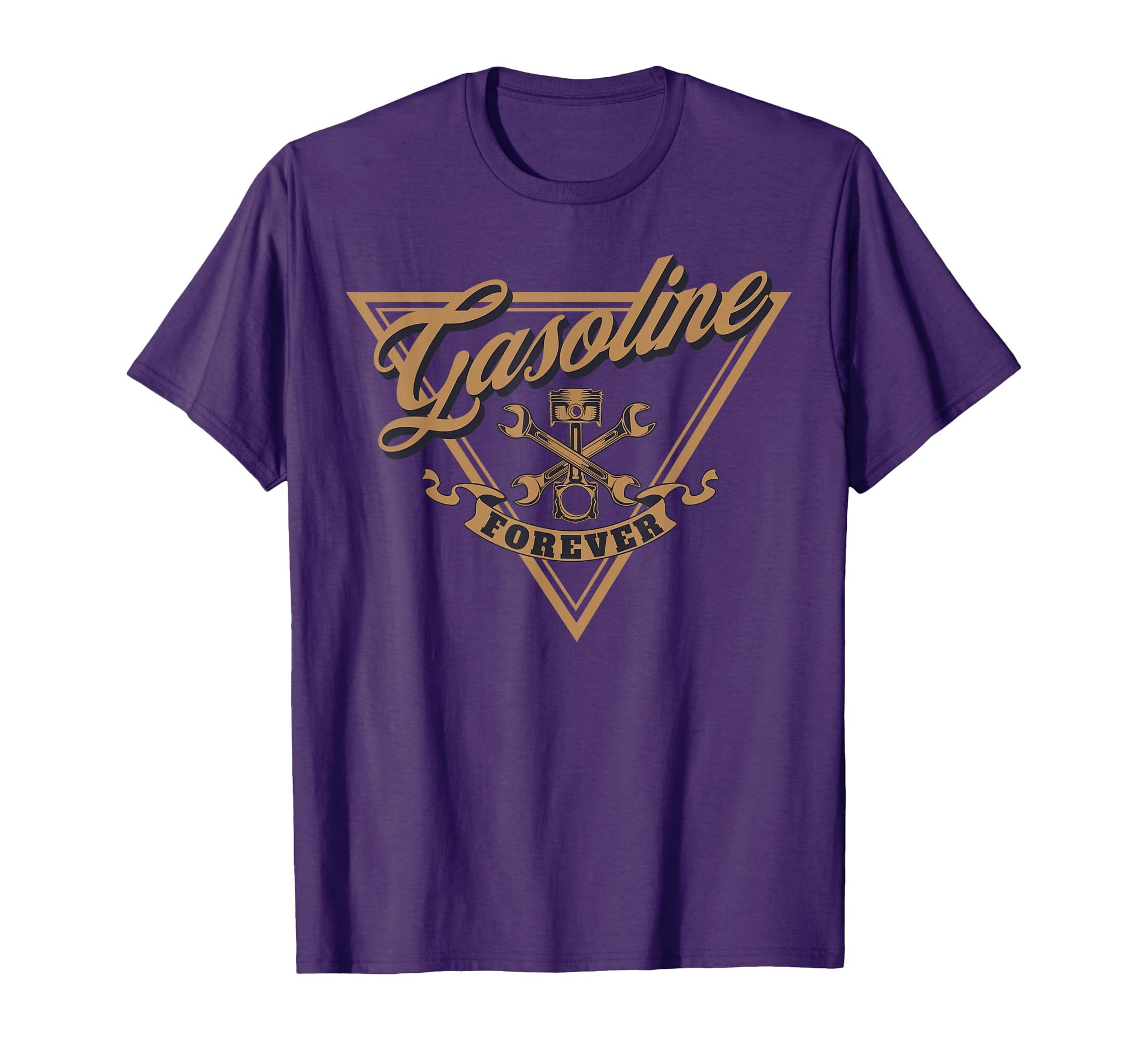 Gasoline Forever Mens Mechanic T-Shirt - Unique Graphic Unisex - T-Shirt, Sweatshirt, Hoodie