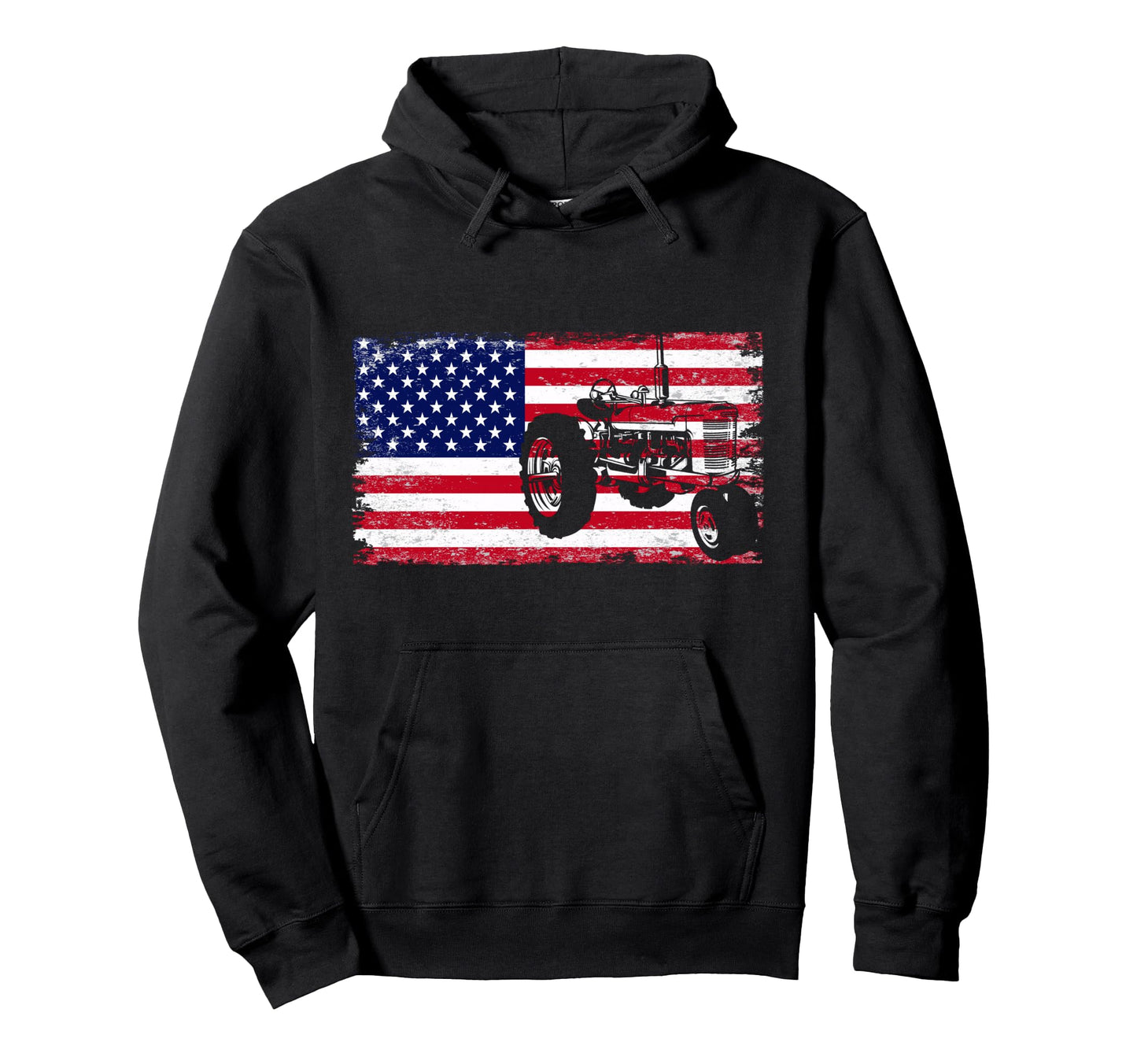 Farmer Usa Farming Tractor Gift Farmer Hoodie - Trendy Graphic Men Women - T-Shirt, Sweatshirt, Hoodie