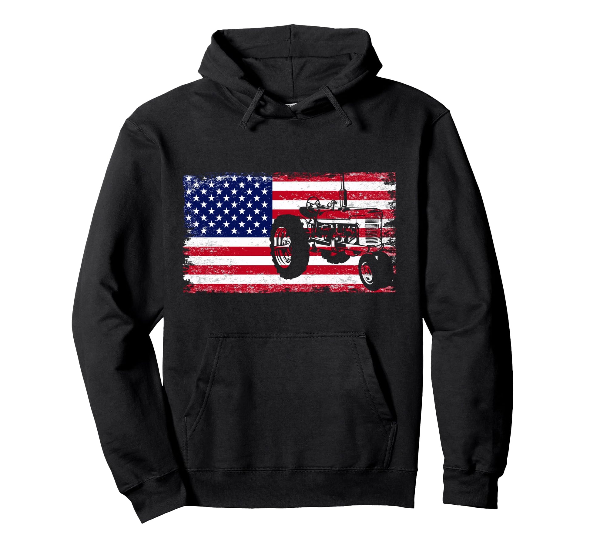Farmer Usa Farming Tractor Gift Farmer Hoodie - Trendy Graphic Men Women - T-Shirt, Sweatshirt, Hoodie