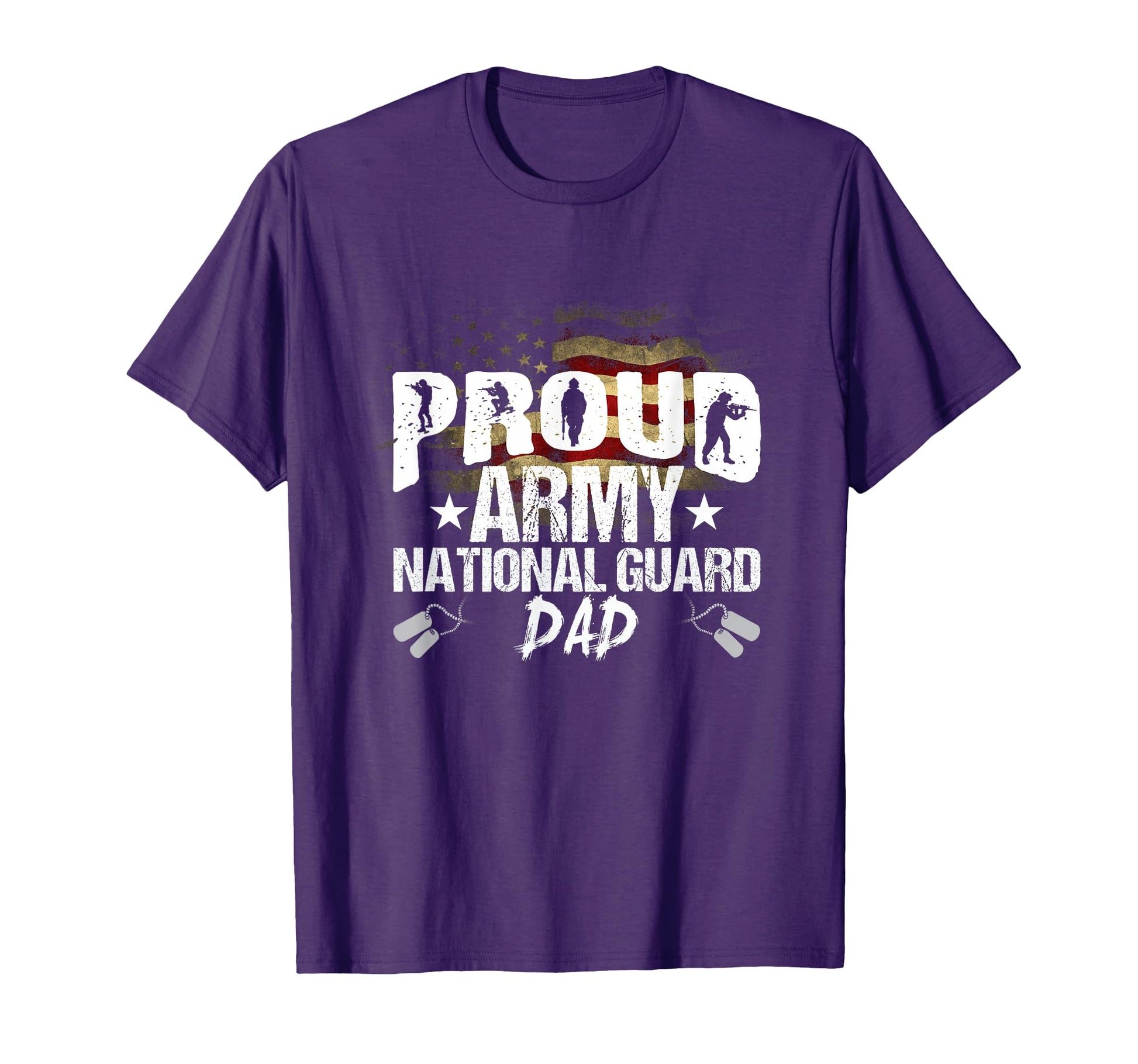Proud Army National Guard Dad T-Shirt - Aesthetic Graphic Men Women - T-Shirt, Sweatshirt, Hoodie