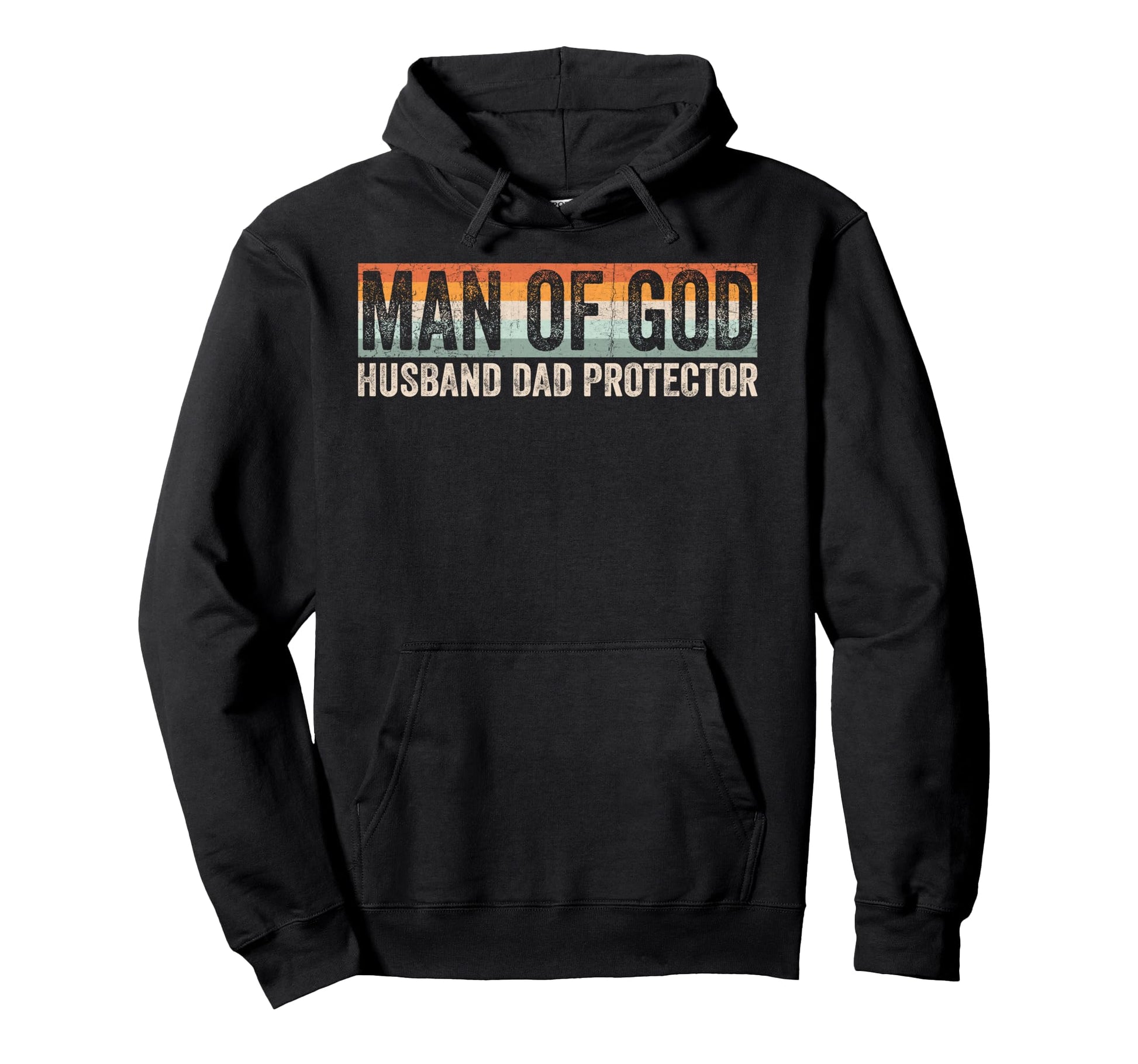 God Husband Dad Protector Christian Hoodie - Custom Art Print for Adults - T-Shirt, Sweatshirt, Hoodie